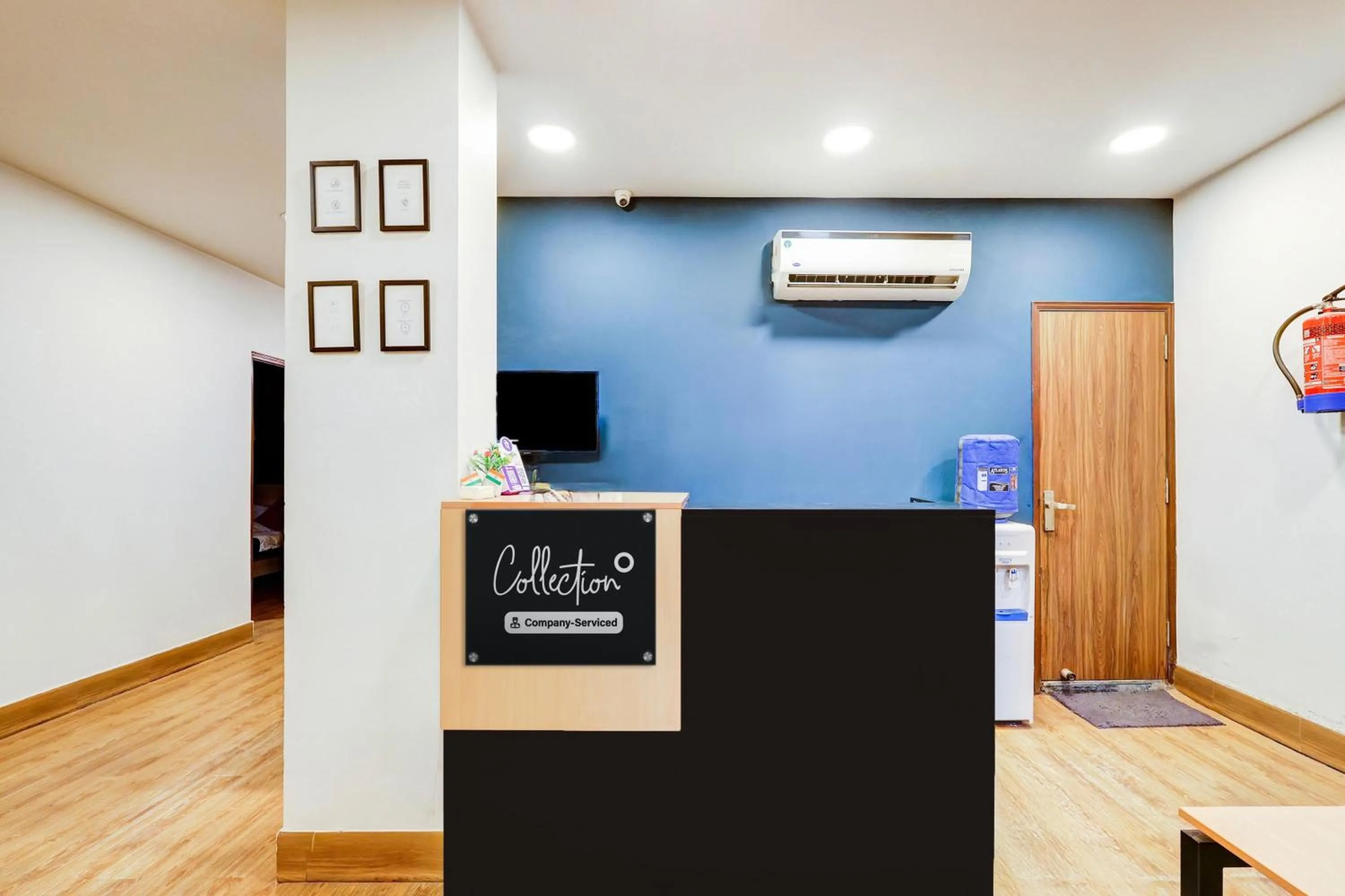 Lobby or reception in Super Collection O Palam Near Railway Station