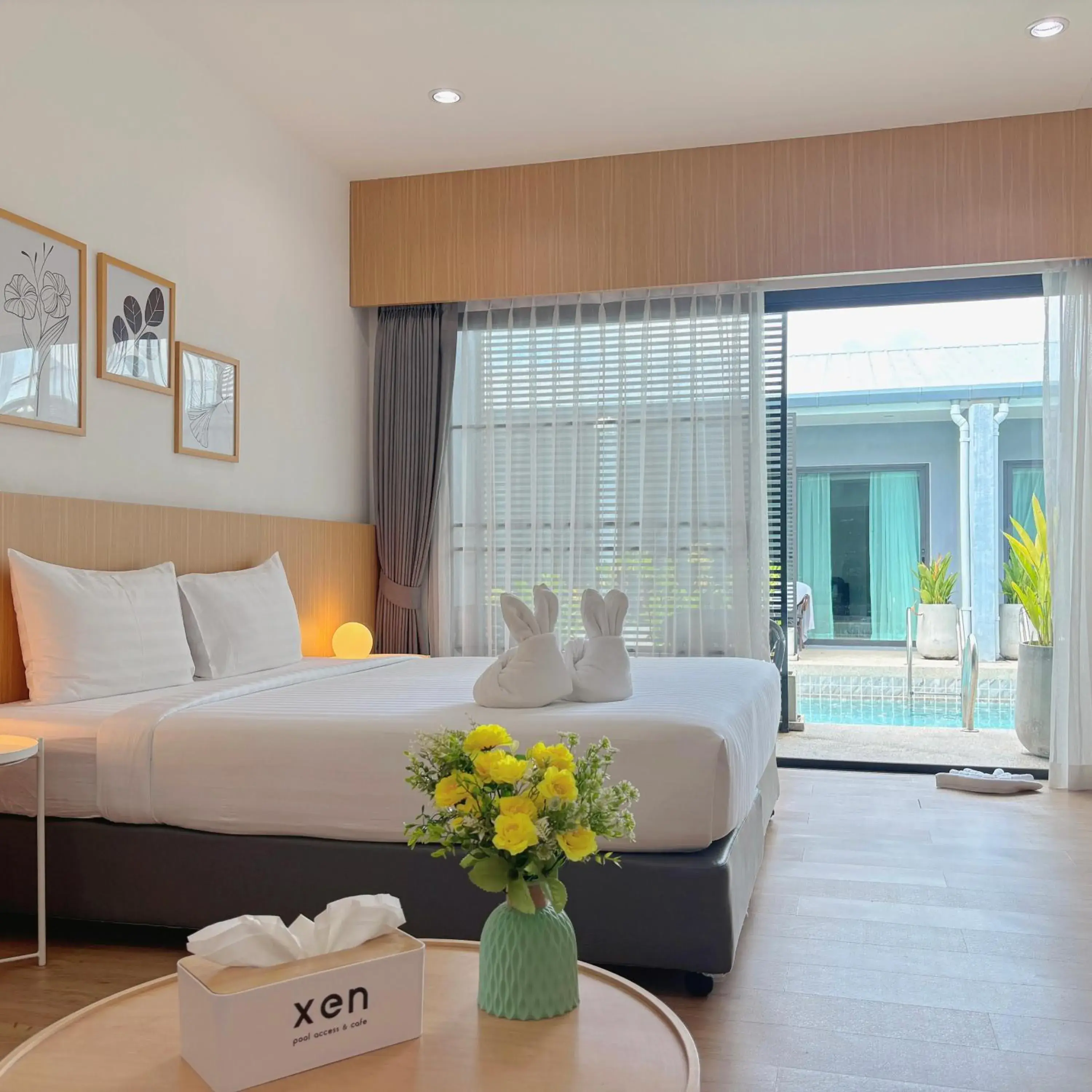 Deluxe Double Room with Pool Access in Xen Pool Access Deluxe Double Room with Pool Access in Xen Pool Access