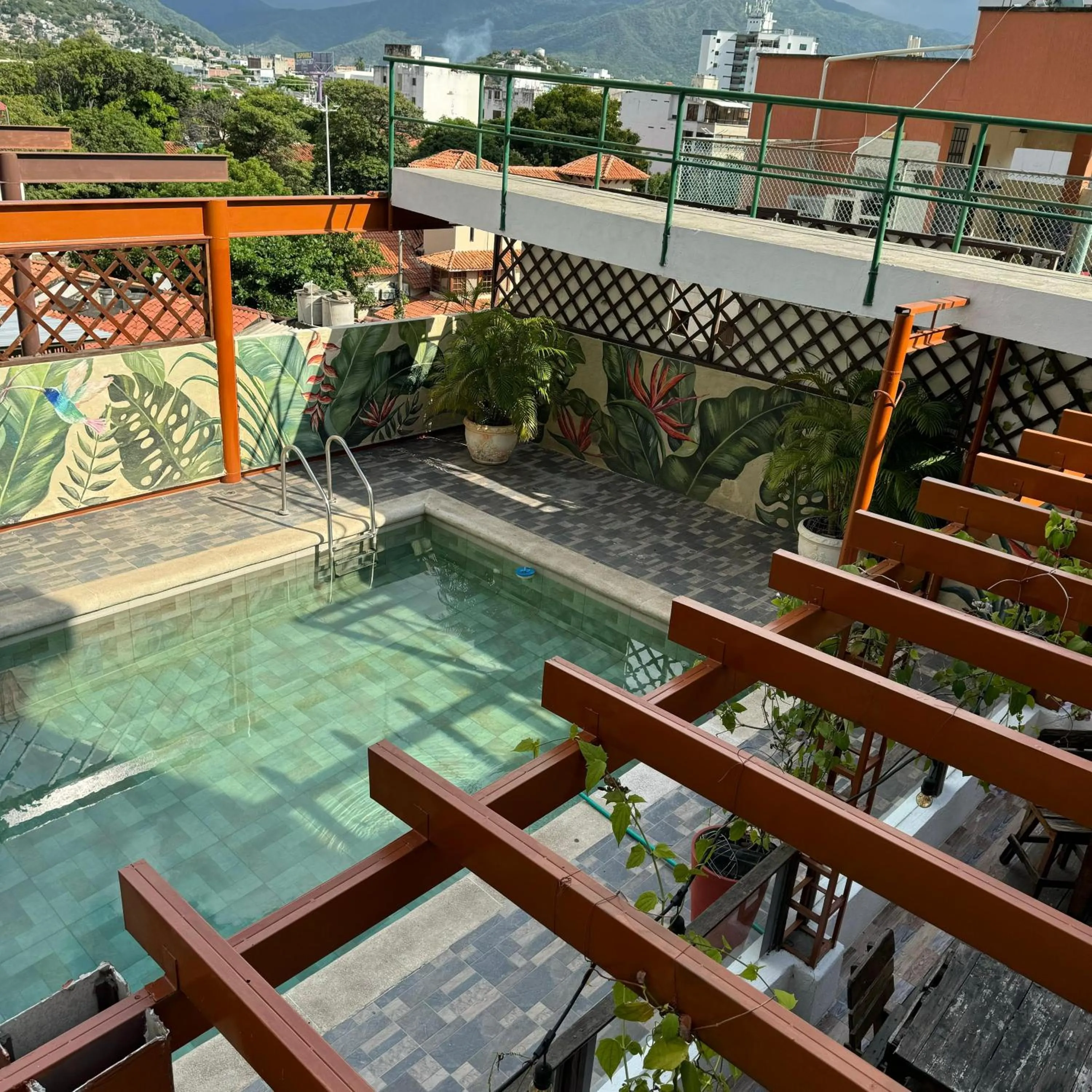 Swimming pool in Hotel Rodadero Relax