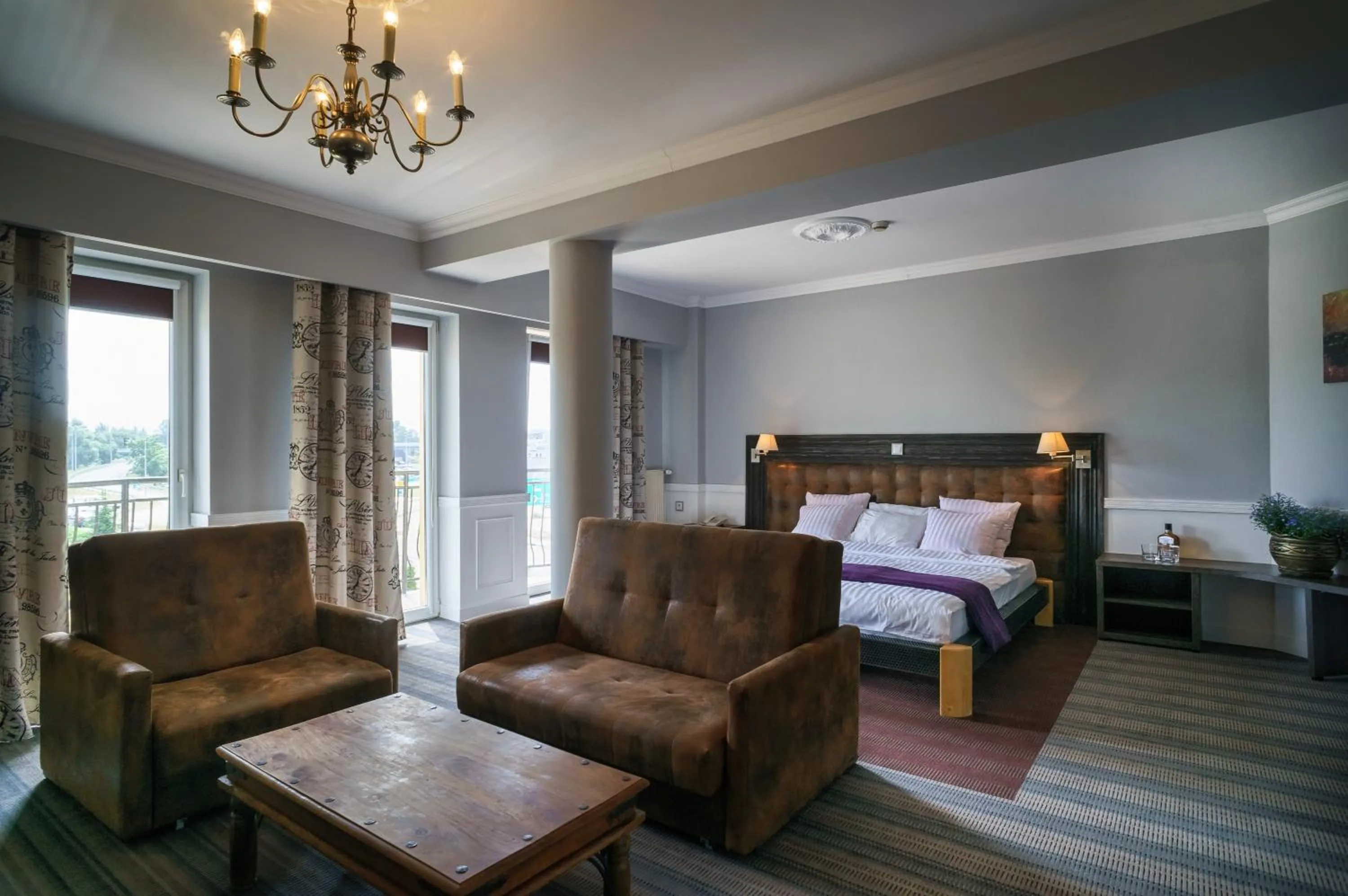 Photo of the whole room, Bed in Grand Częstochowa