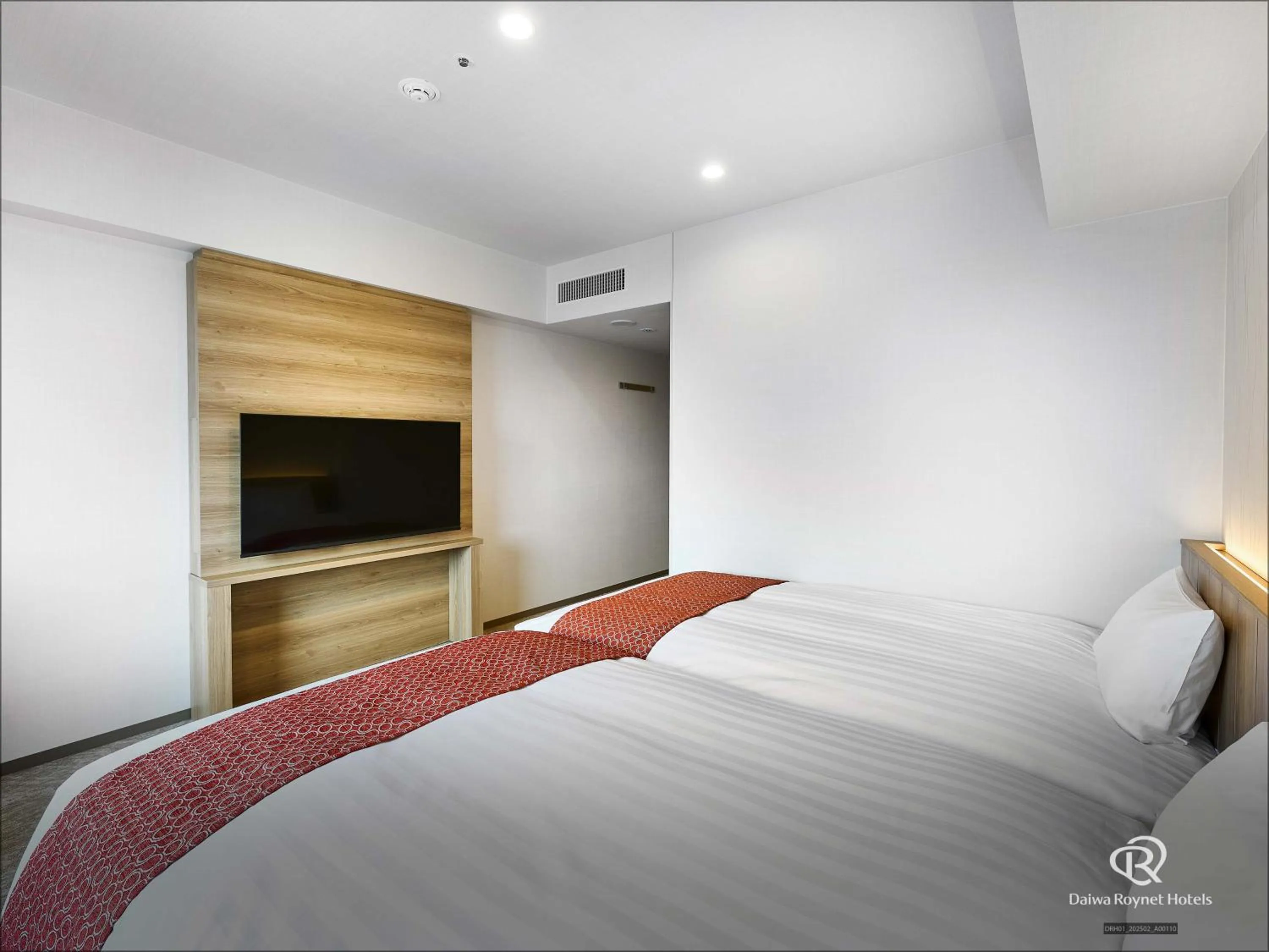 Photo of the whole room, Bed in Daiwa Roynet Hotel Akita Ekimae