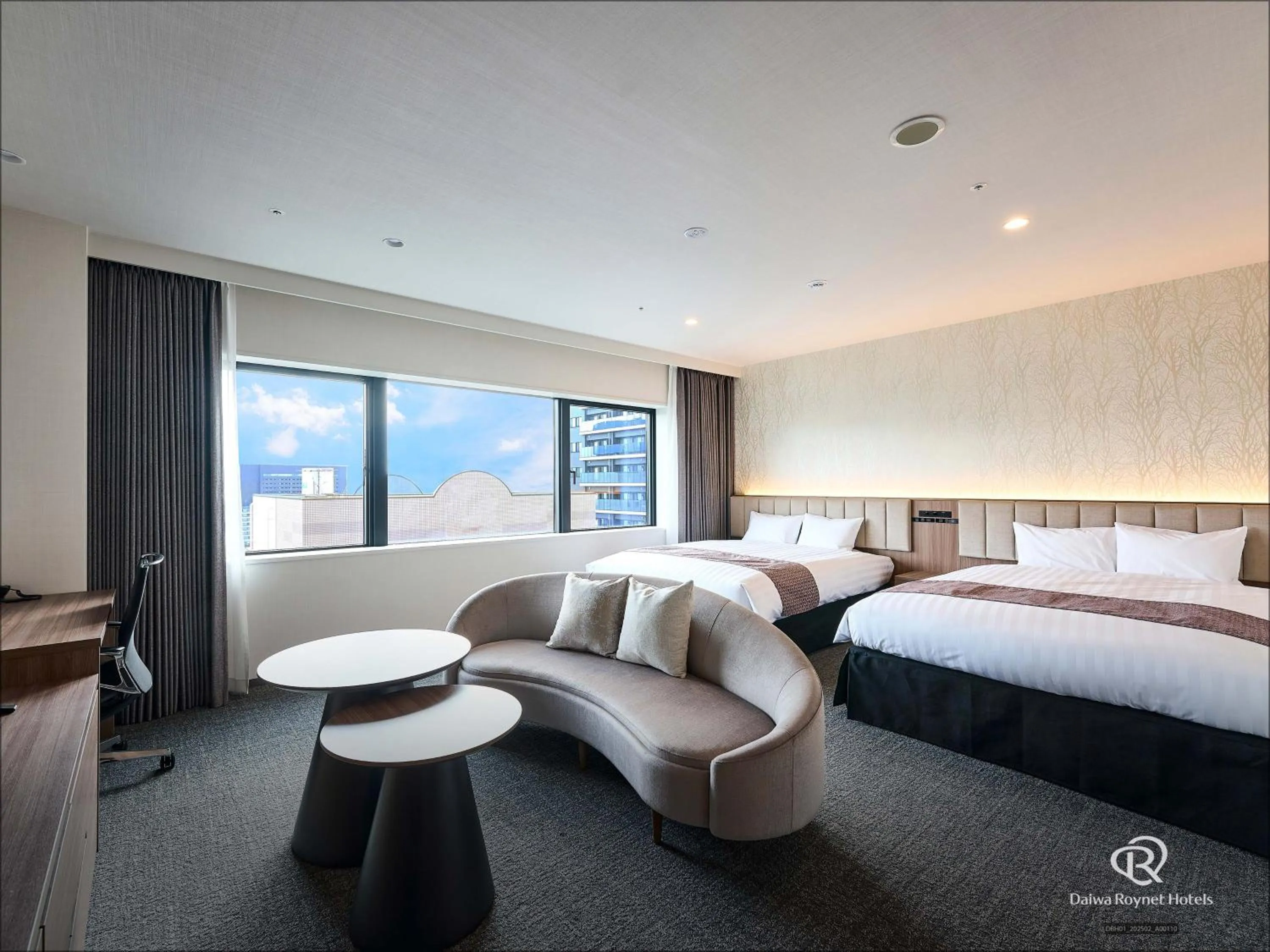 Photo of the whole room, Bed in Daiwa Roynet Hotel Akita Ekimae