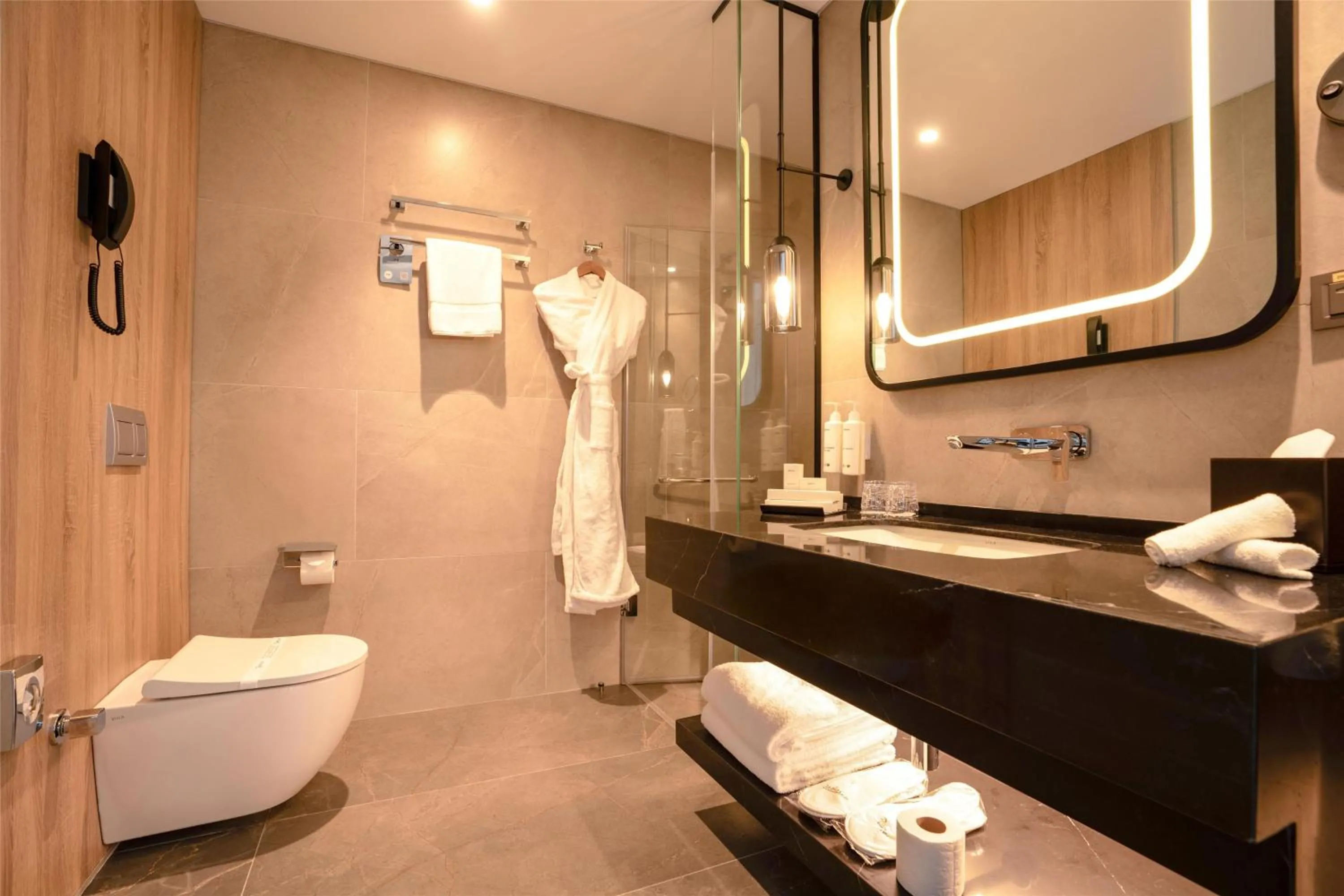 Bathroom in Radisson Hotel Istanbul Merter