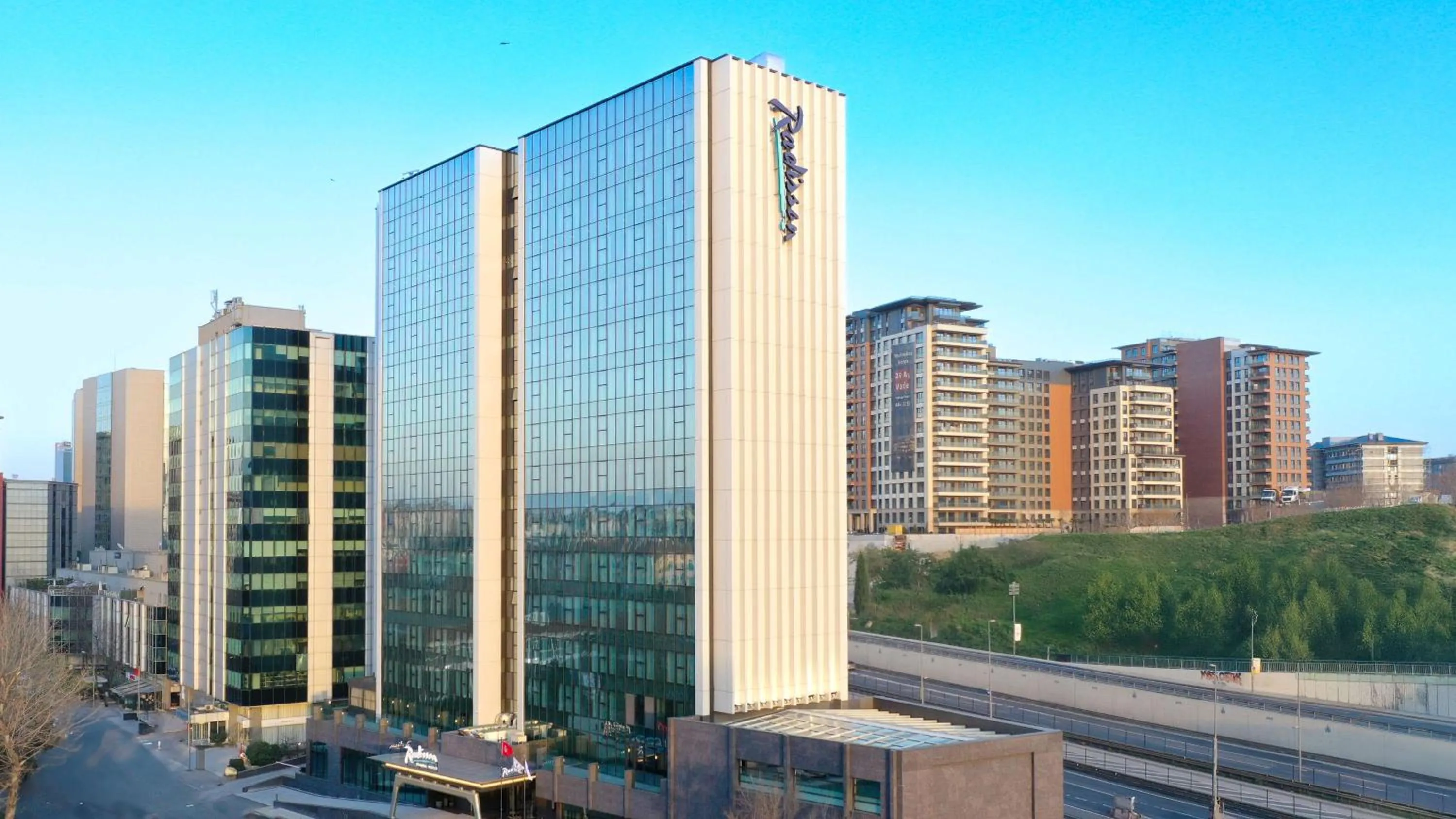 Property building in Radisson Hotel Istanbul Merter