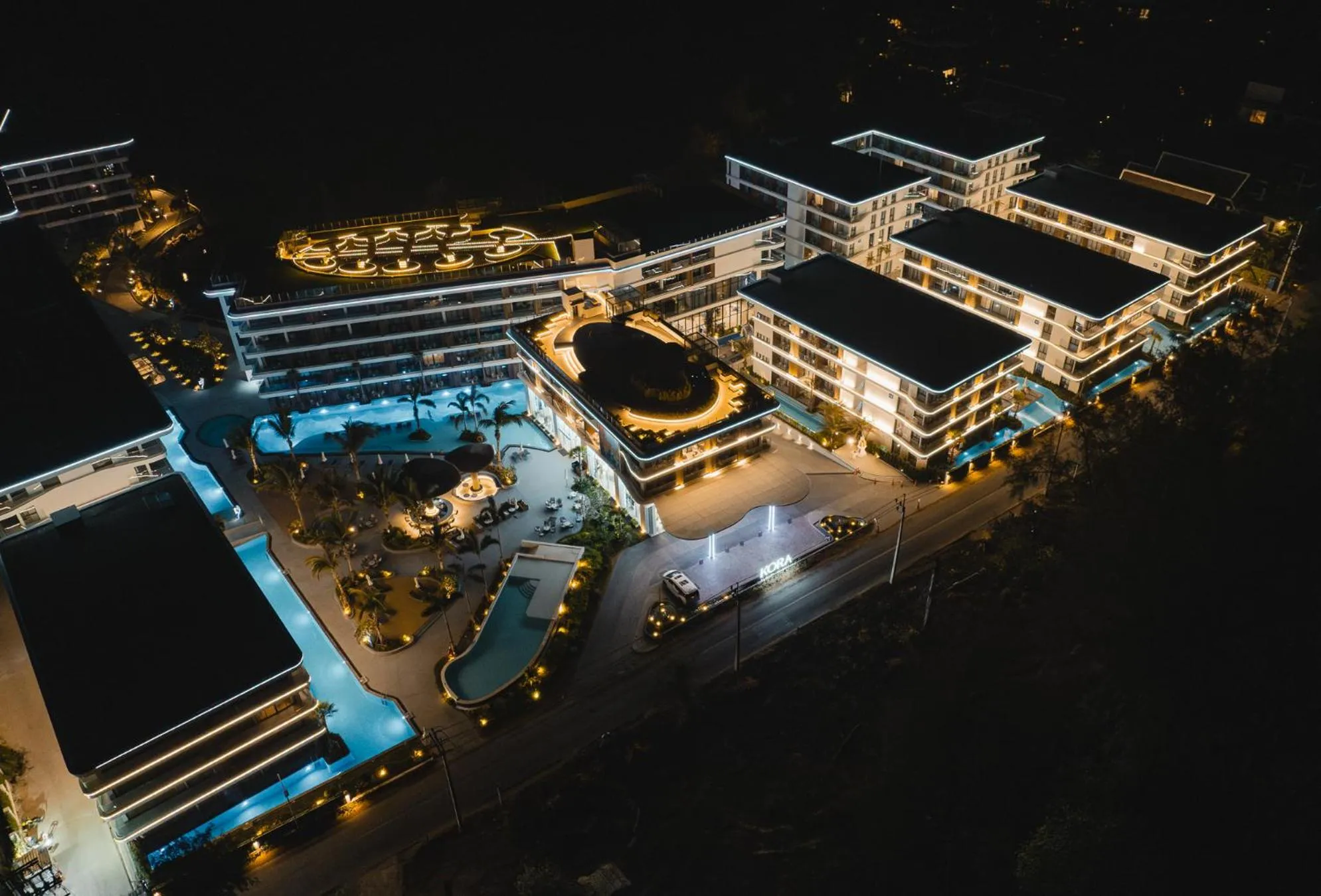 Property building in Kora Beach Resort Phuket