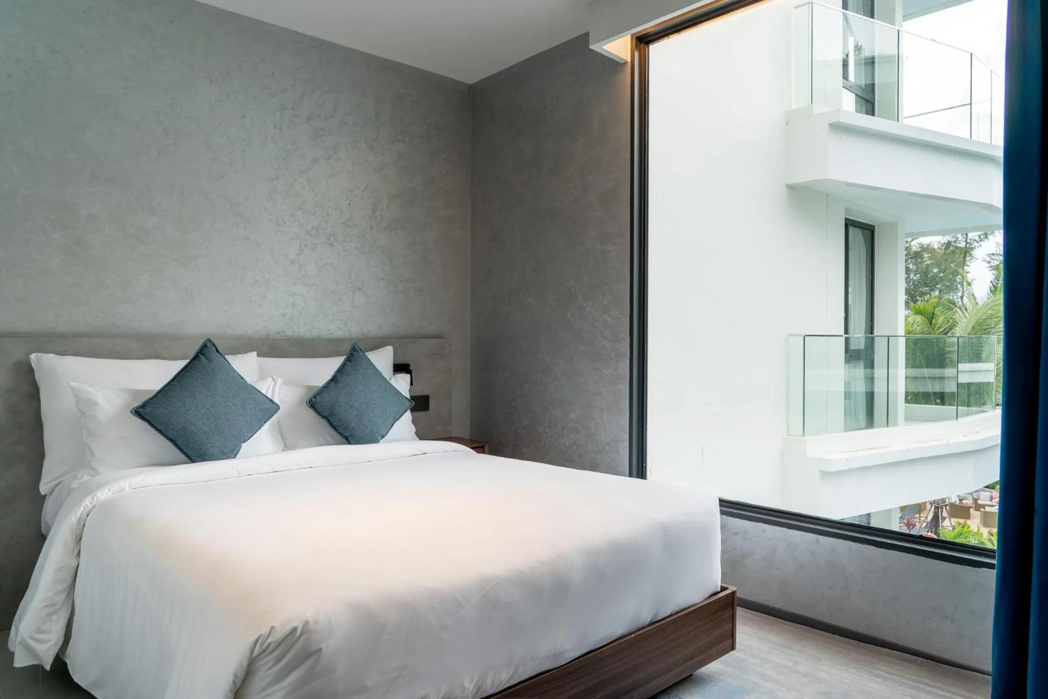 Bed in Kora Beach Resort Phuket