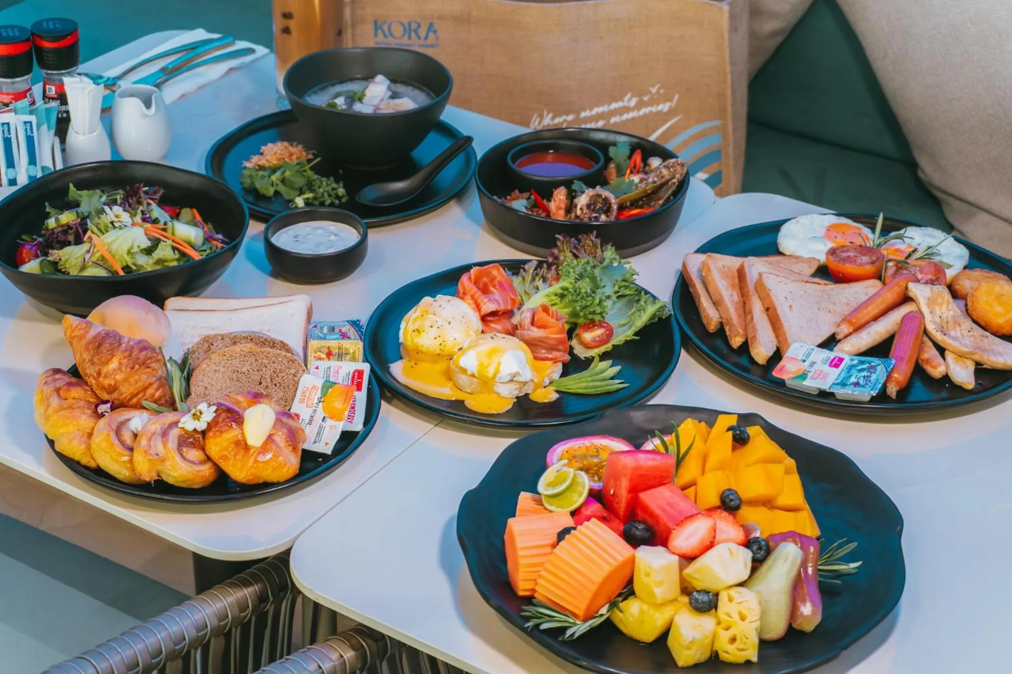 Breakfast in Kora Beach Resort Phuket