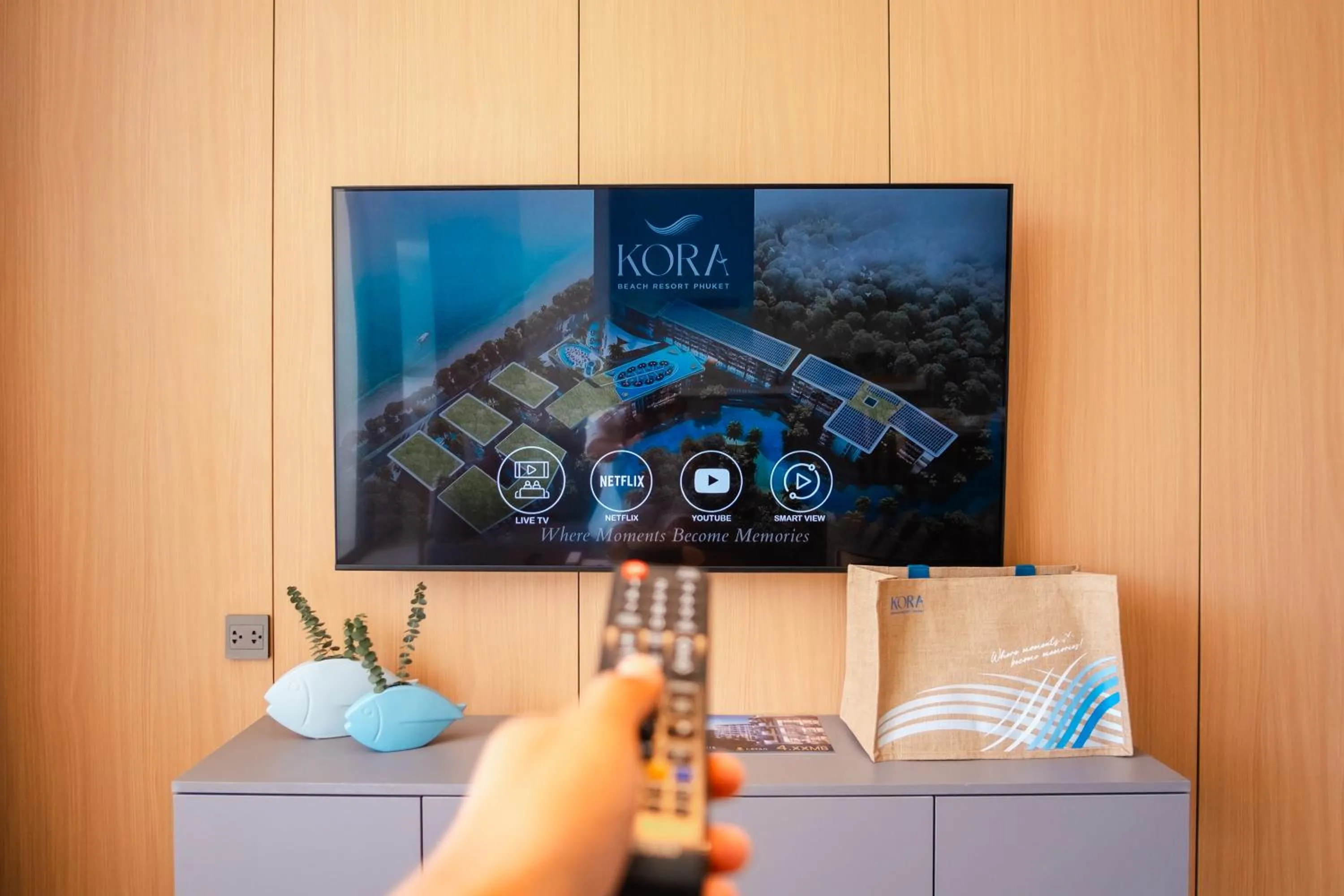 TV and multimedia in Kora Beach Resort Phuket