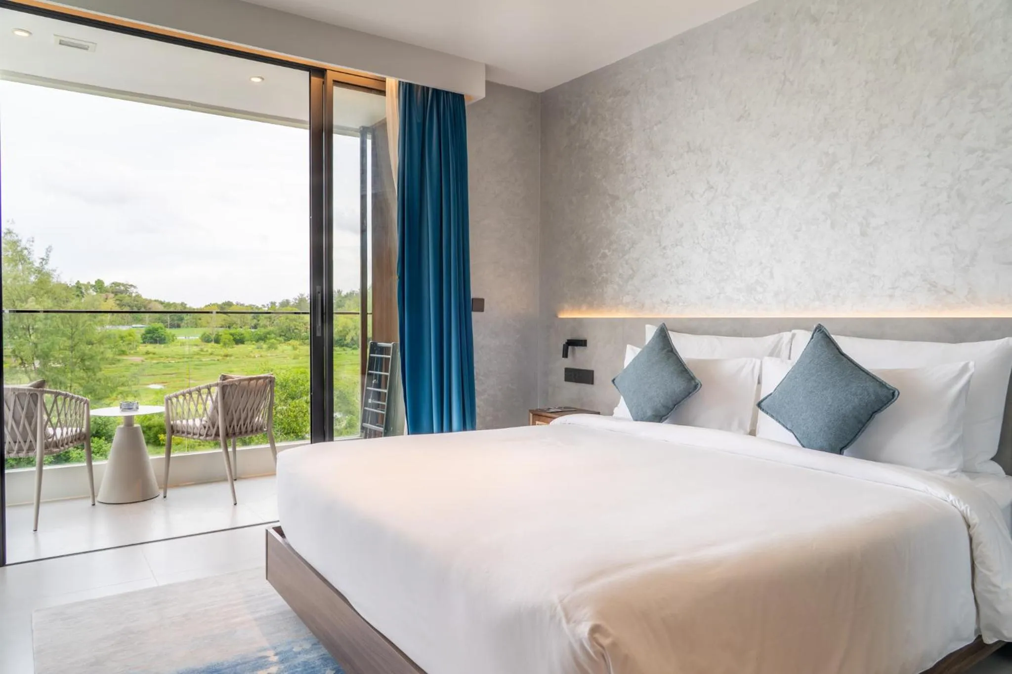 Bed in Kora Beach Resort Phuket