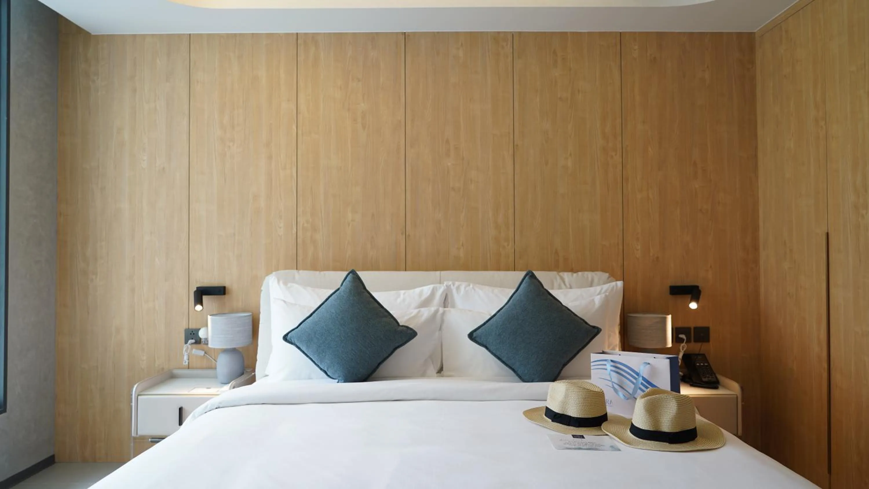 Bed in Kora Beach Resort Phuket