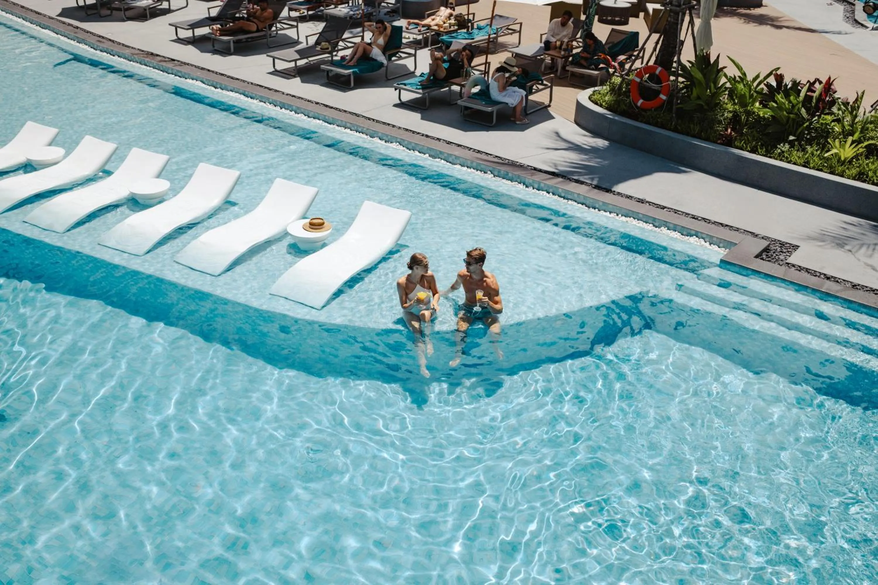 Swimming pool in Kora Beach Resort Phuket
