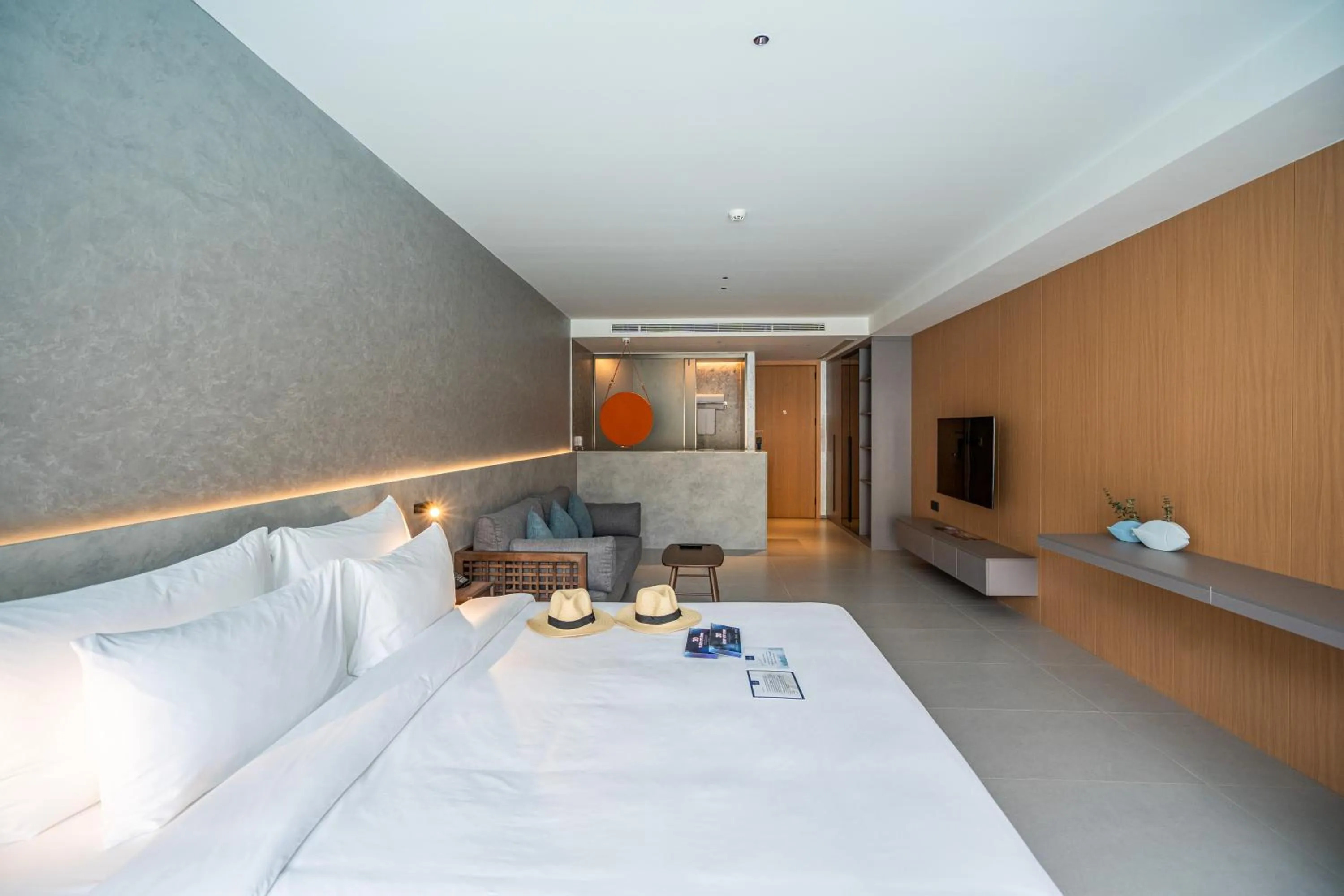 Bed in Kora Beach Resort Phuket