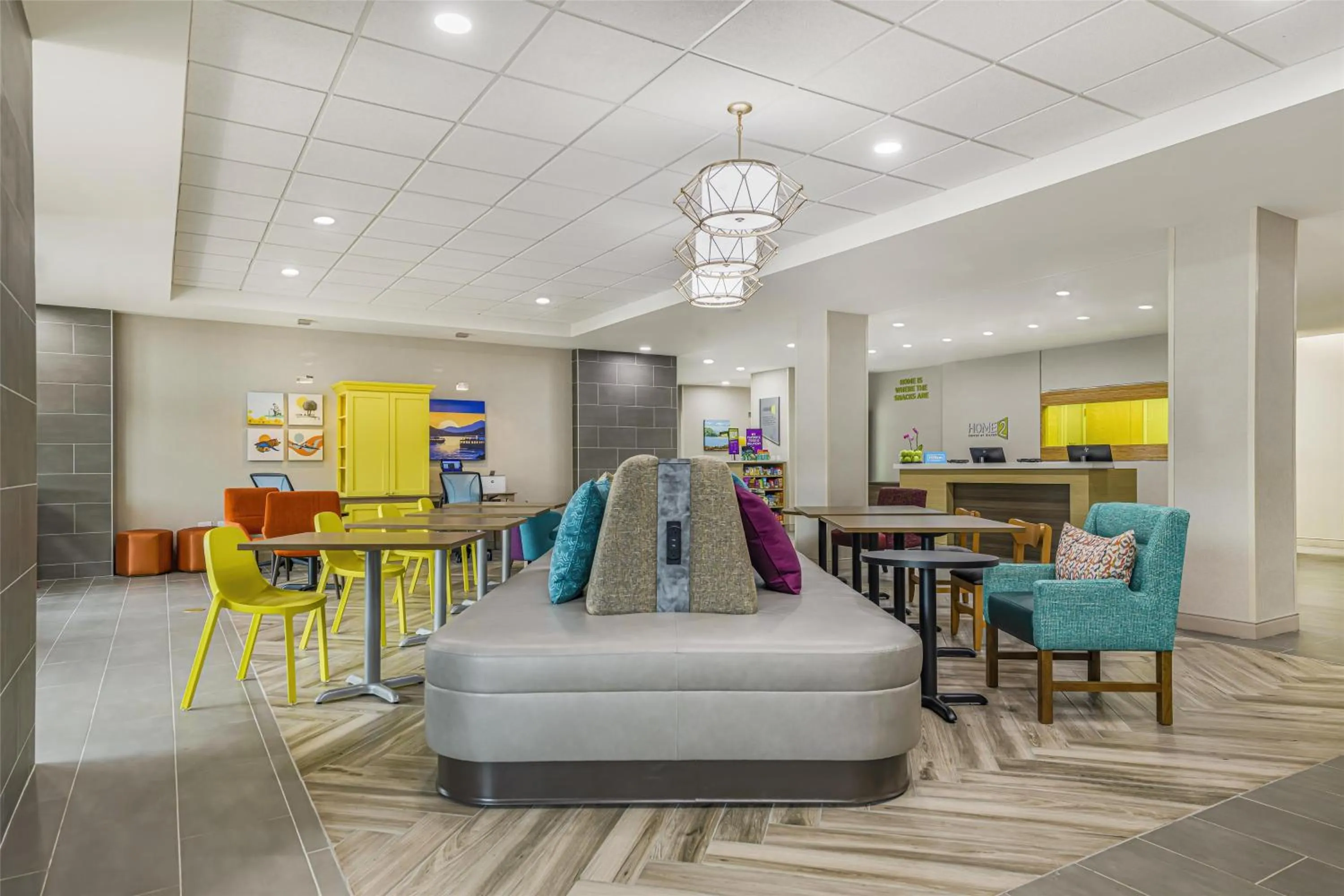 Lobby or reception in Home2 Suites By Hilton Guntersville