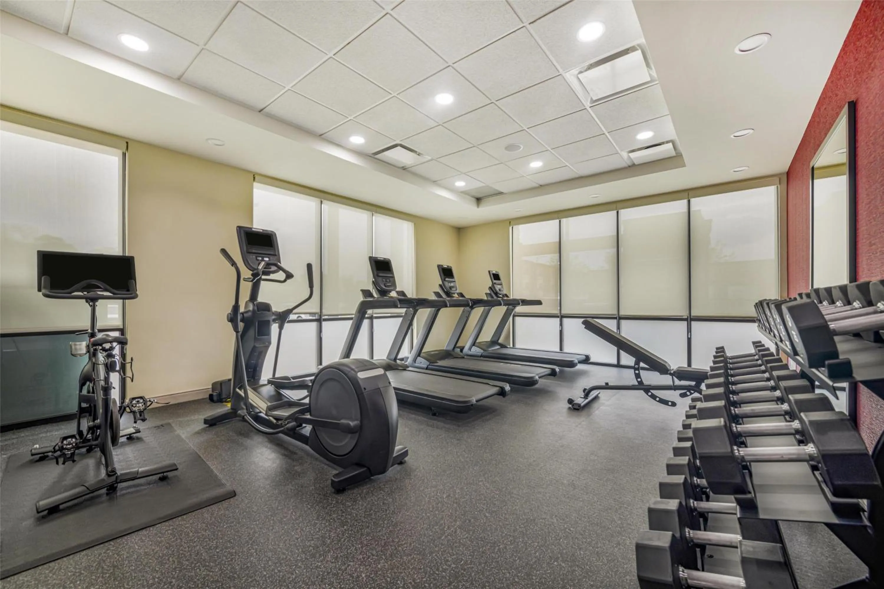 Fitness centre/facilities in Home2 Suites By Hilton Guntersville
