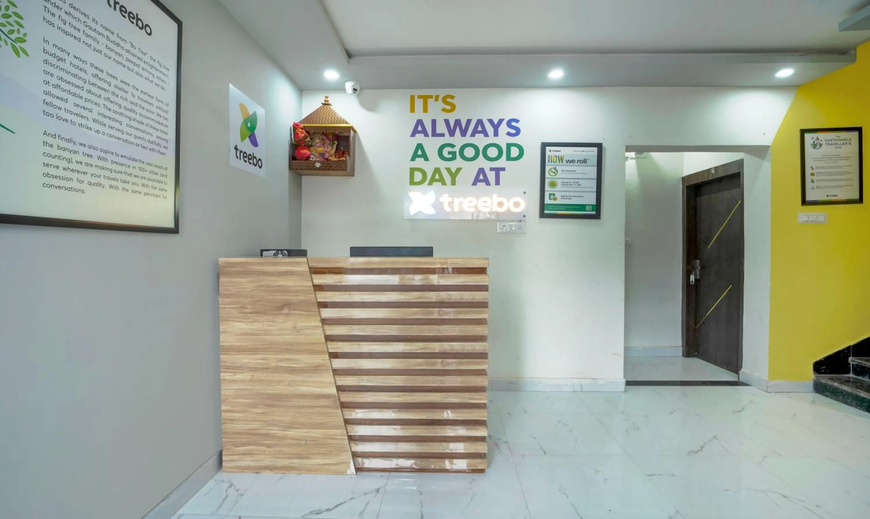 Lobby or reception in Treebo NPS Grand, Ranchi Railway Station