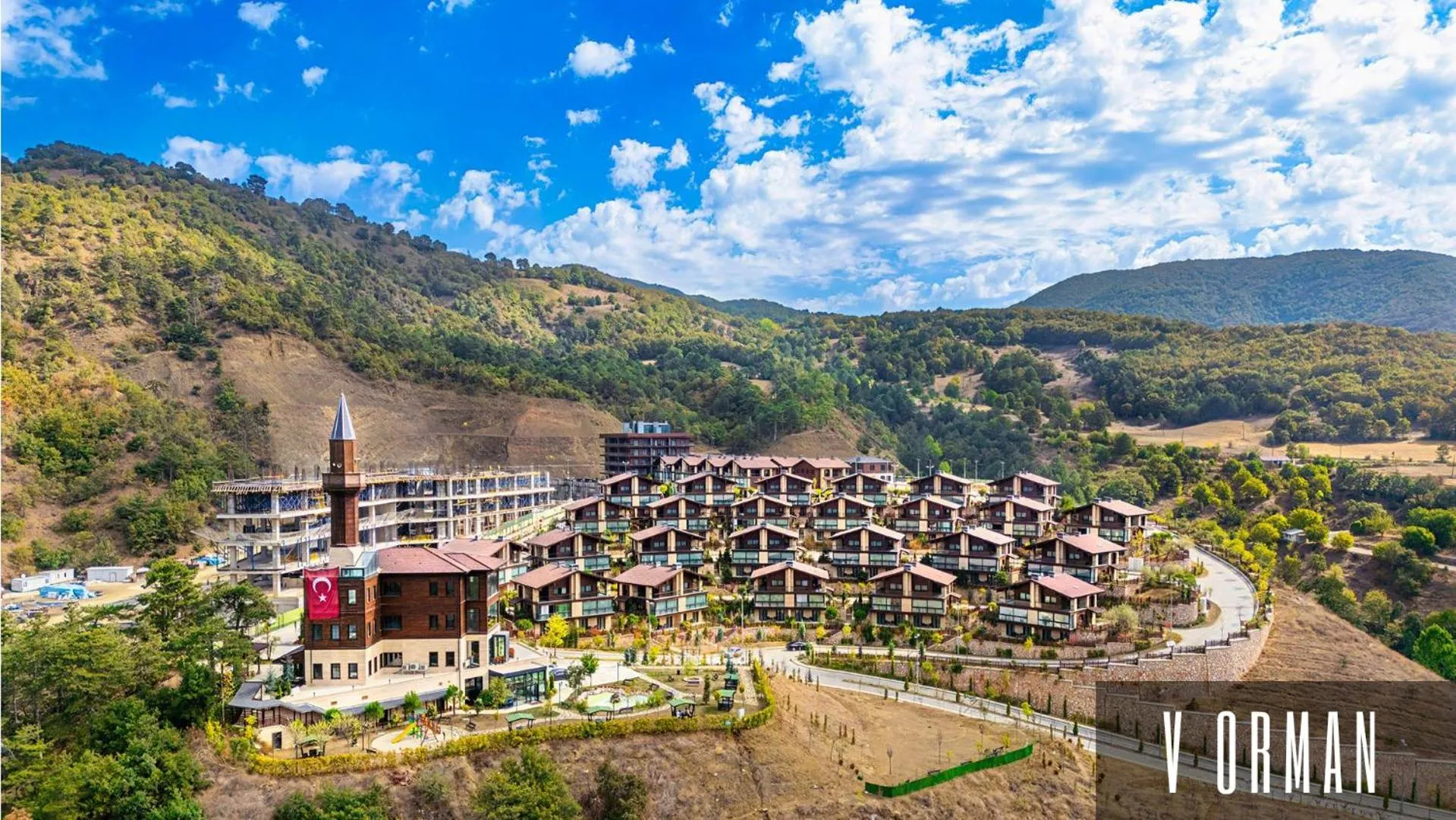 Bird's eye view in V Orman Resort