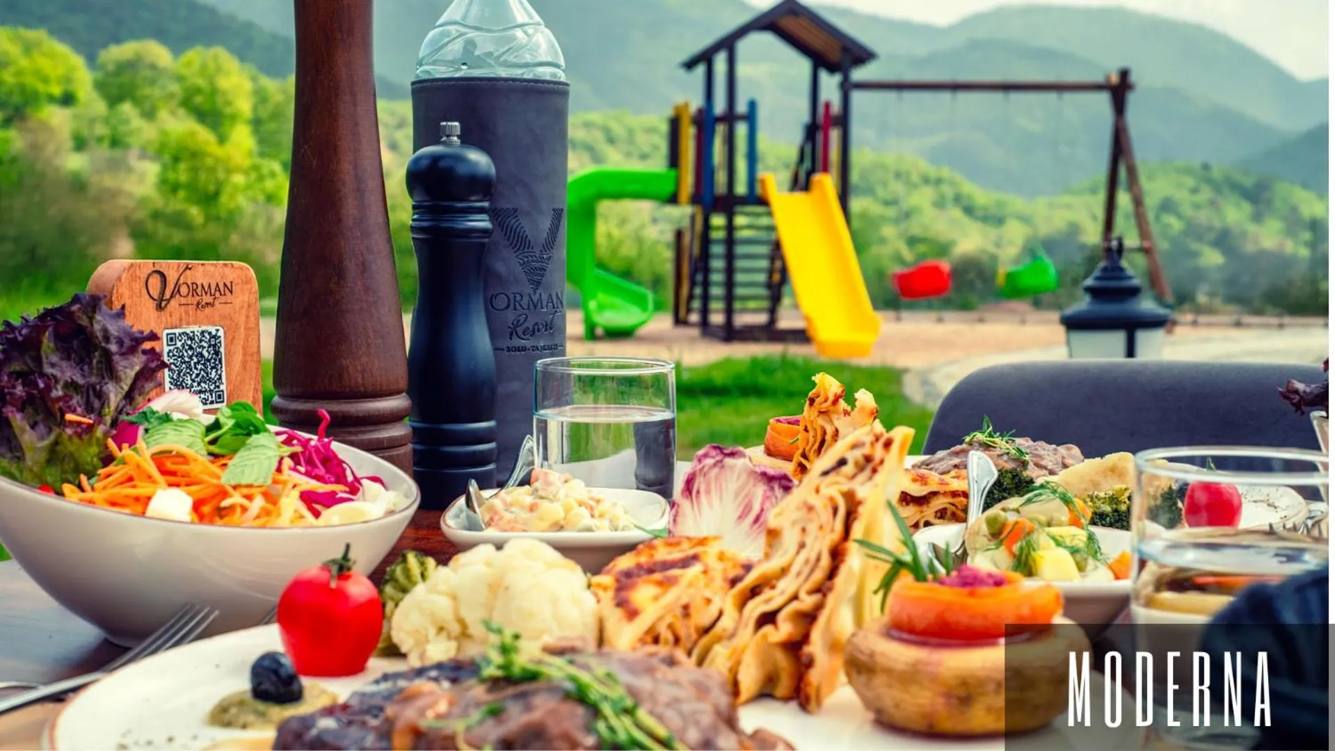 Restaurant/places to eat in V Orman Resort