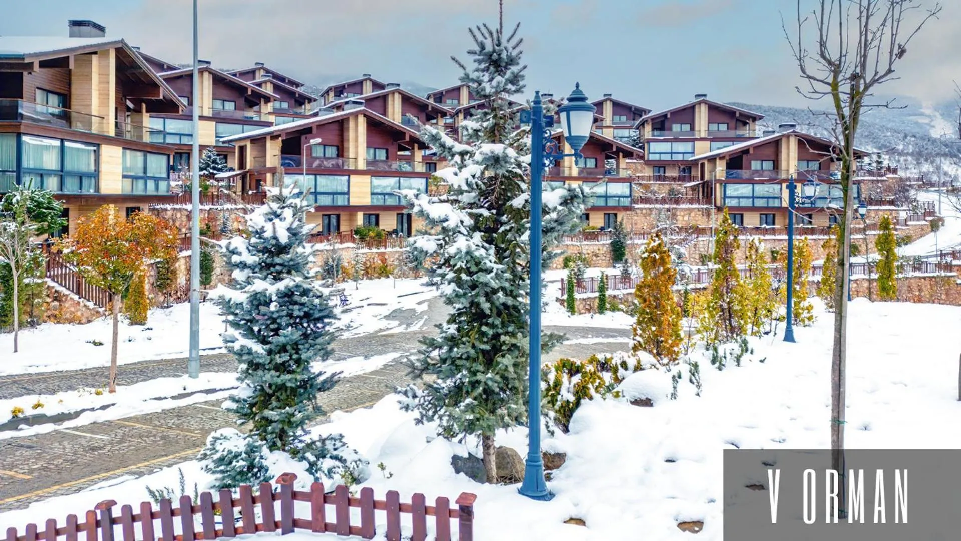 Natural landscape in V Orman Resort