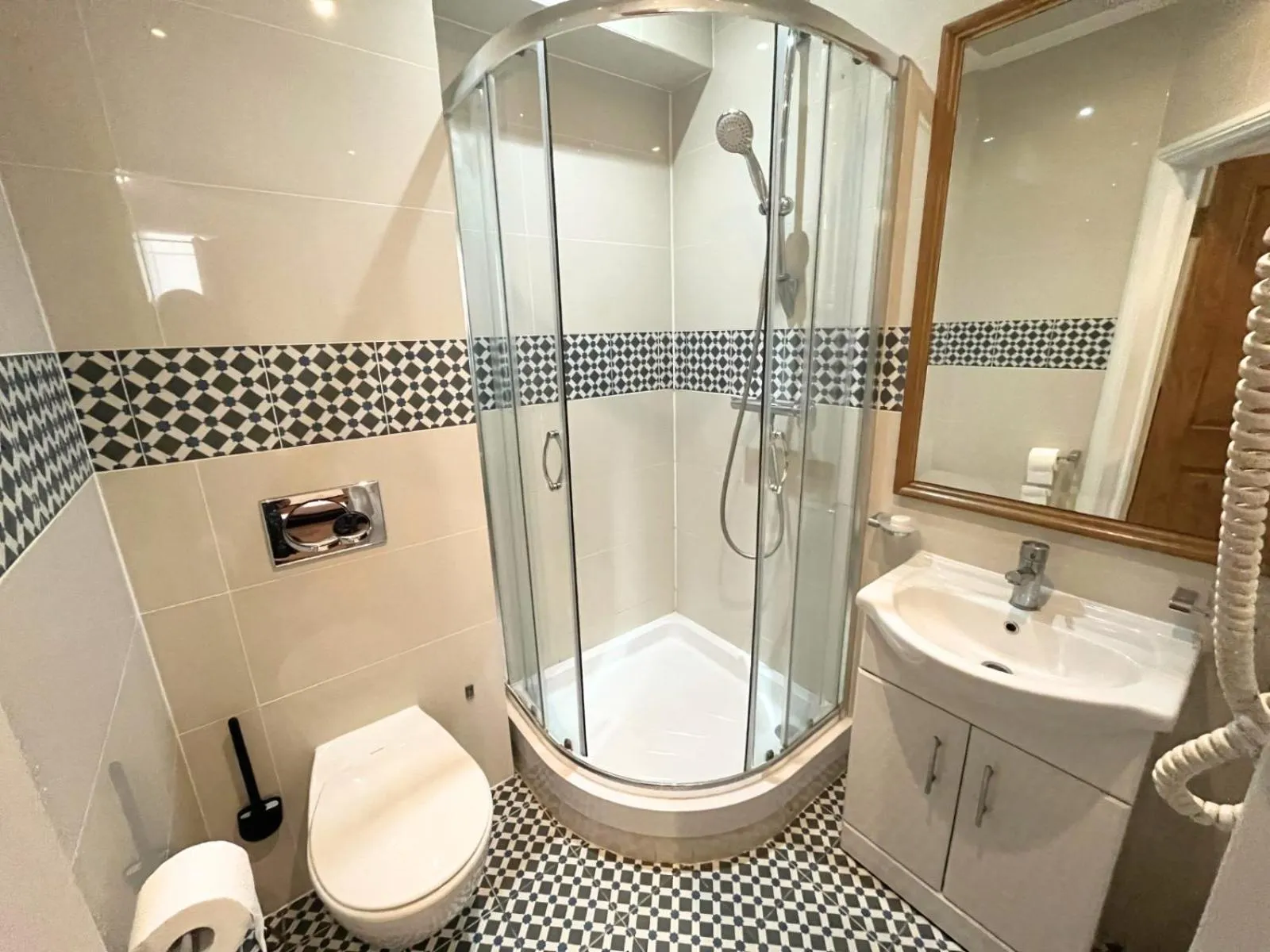 Shower in The Marker Hotel