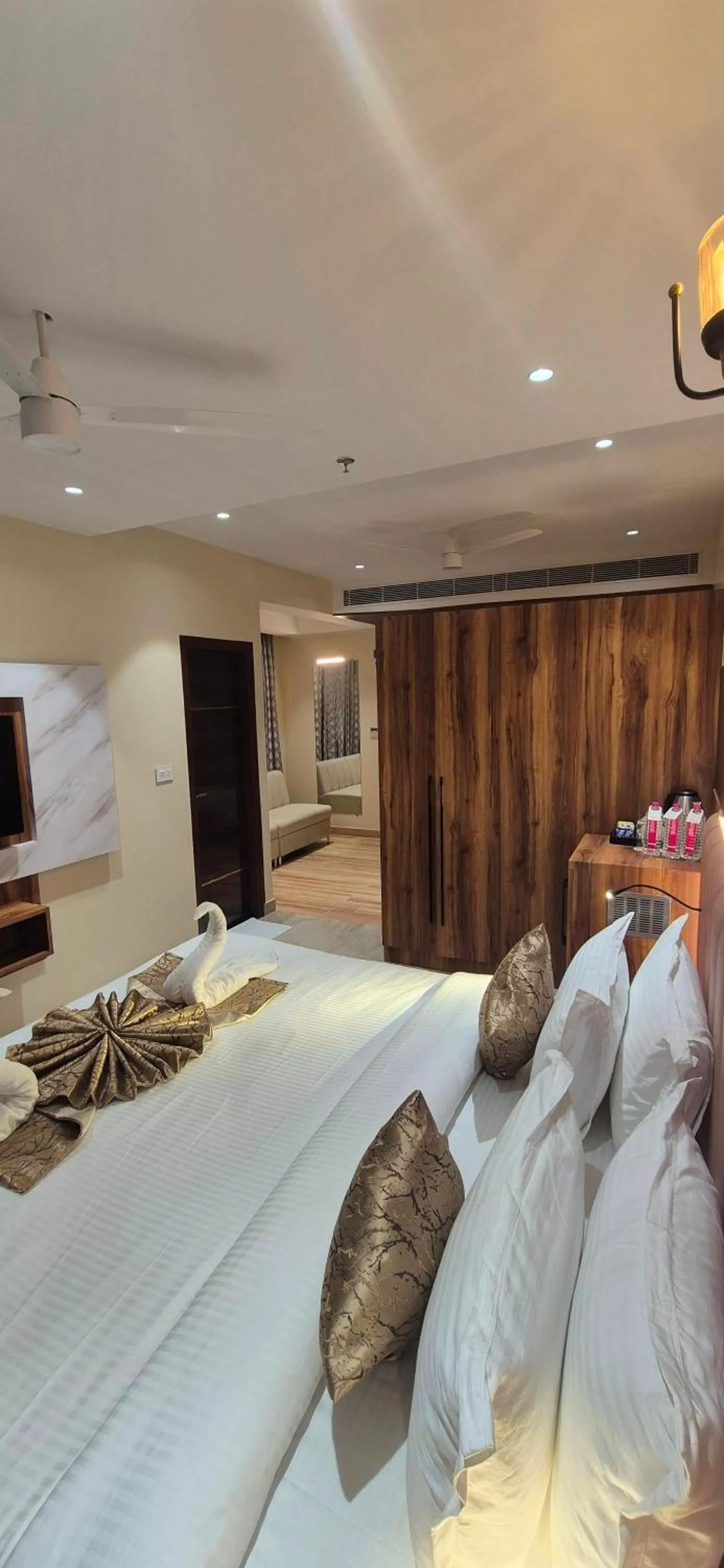 Photo of the whole room, Bed in Hotel Vishwam Residency