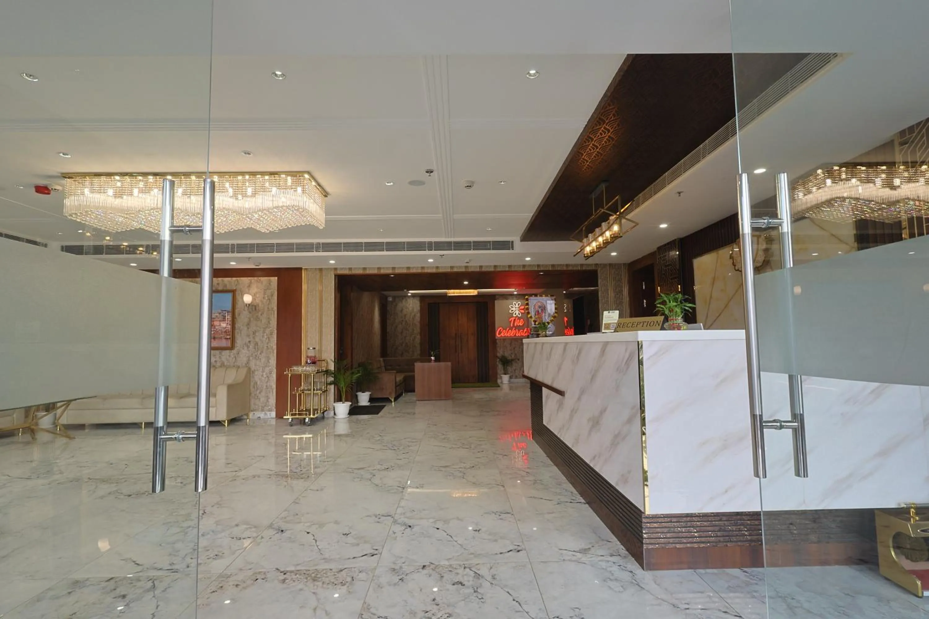 Facade/entrance in Hotel Vishwam Residency