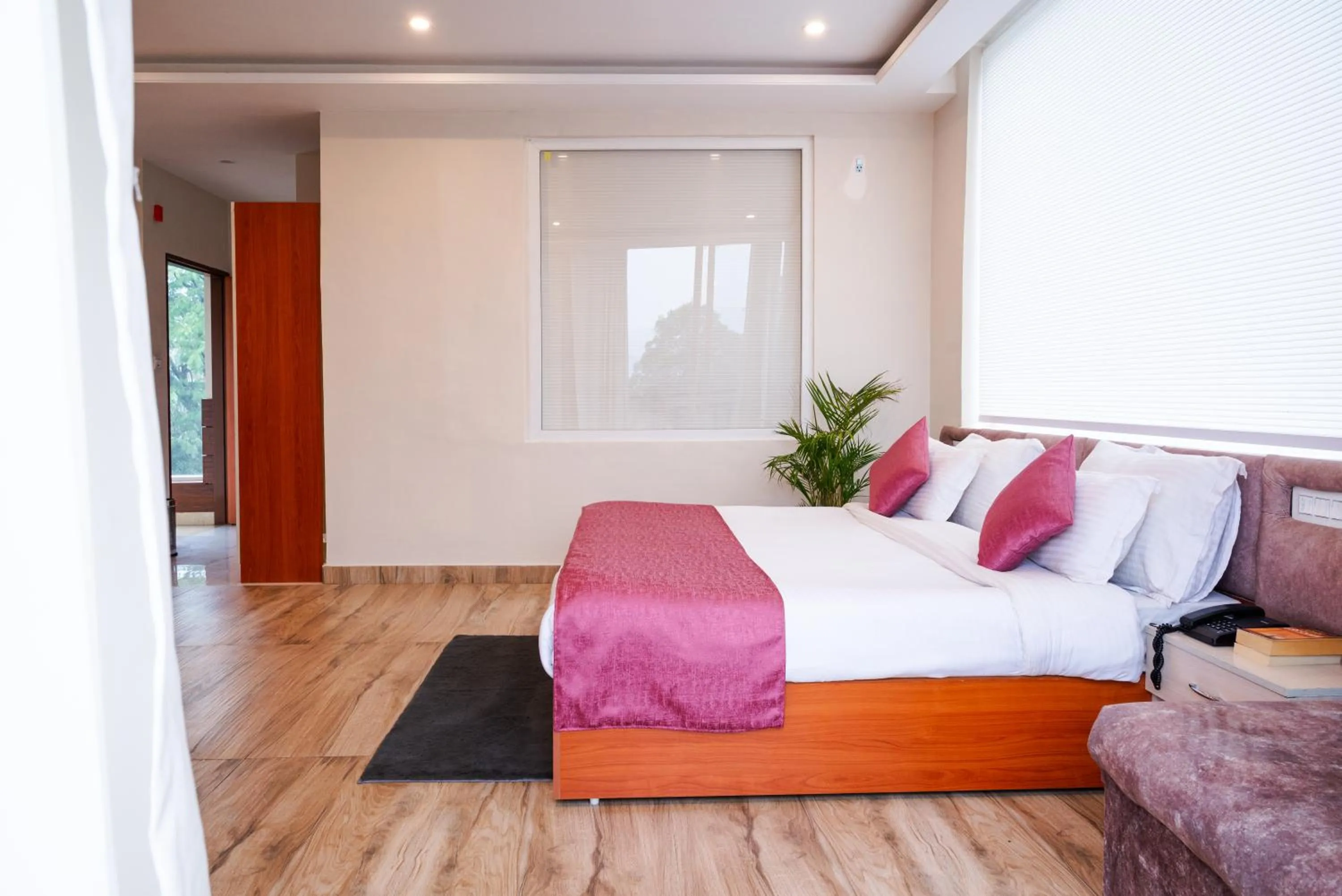 Bed in Hotel Sagar Residency - Best Mountain View Hotel in Palampur