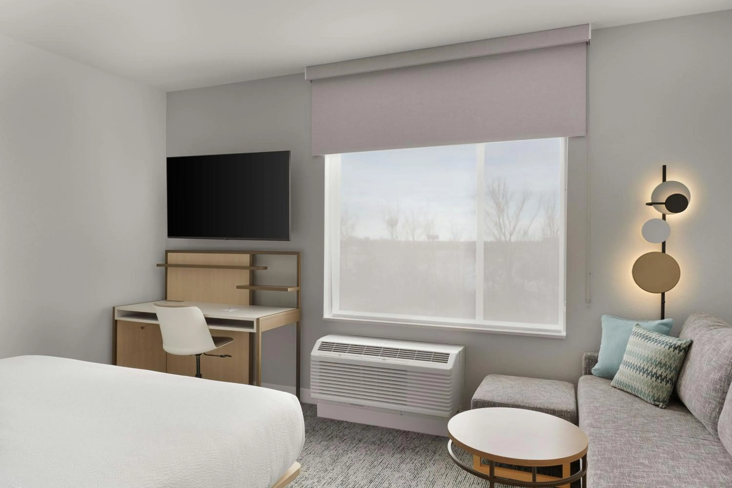 Bedroom, Bed in TownePlace Suites by Marriott Crown Point