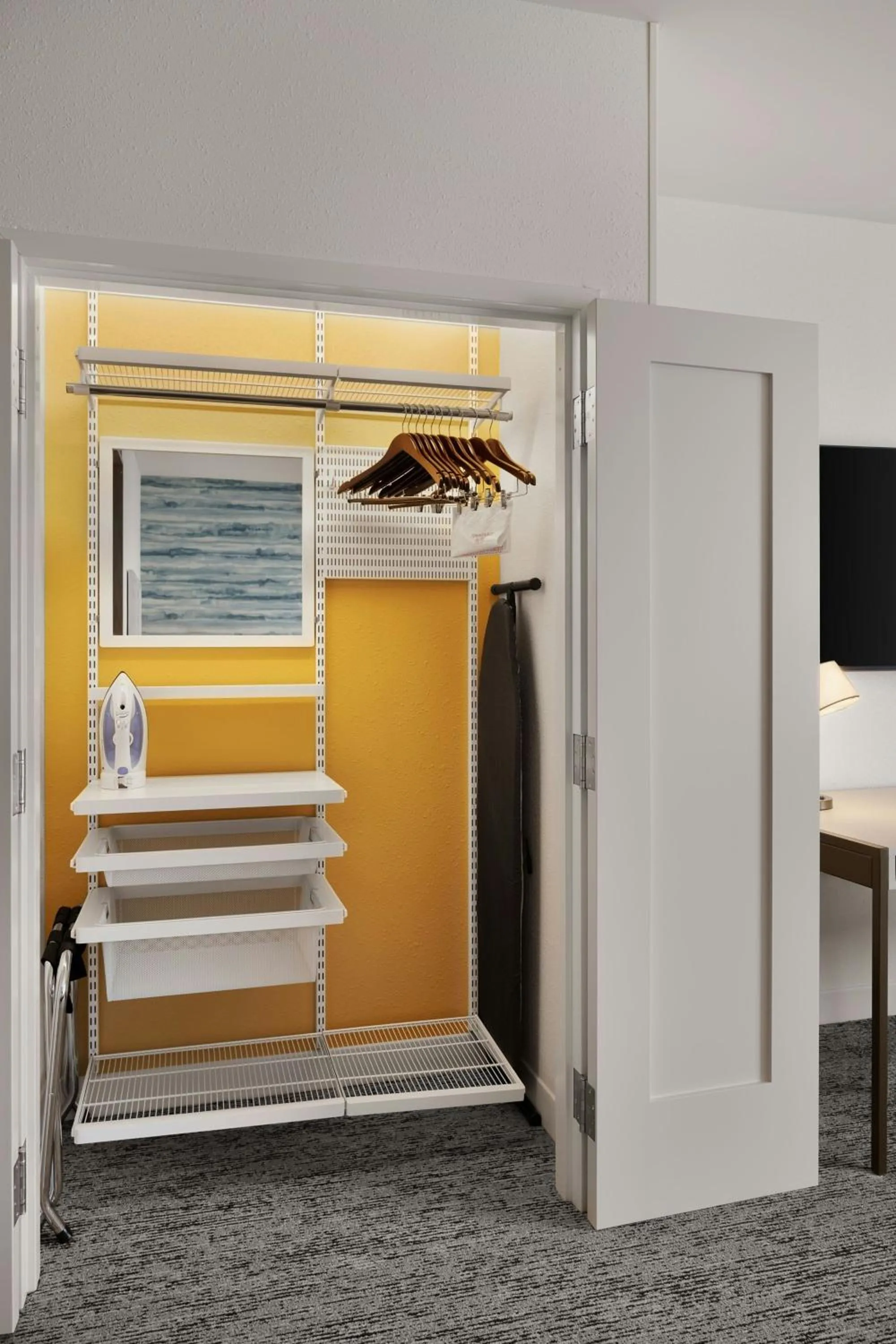 Bedroom, Bed in TownePlace Suites by Marriott Crown Point