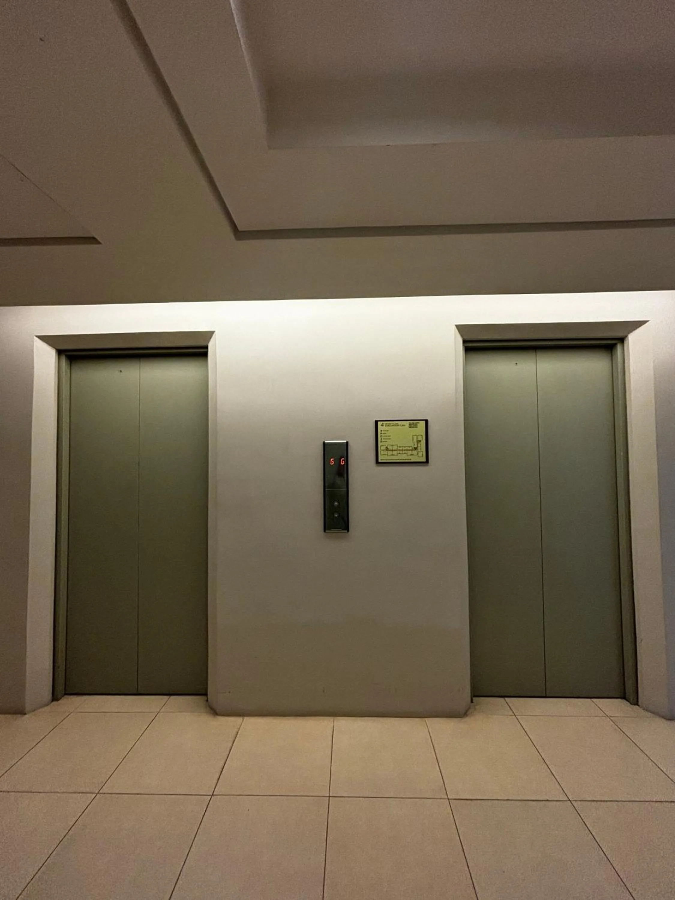elevator in Avida Towers Atria