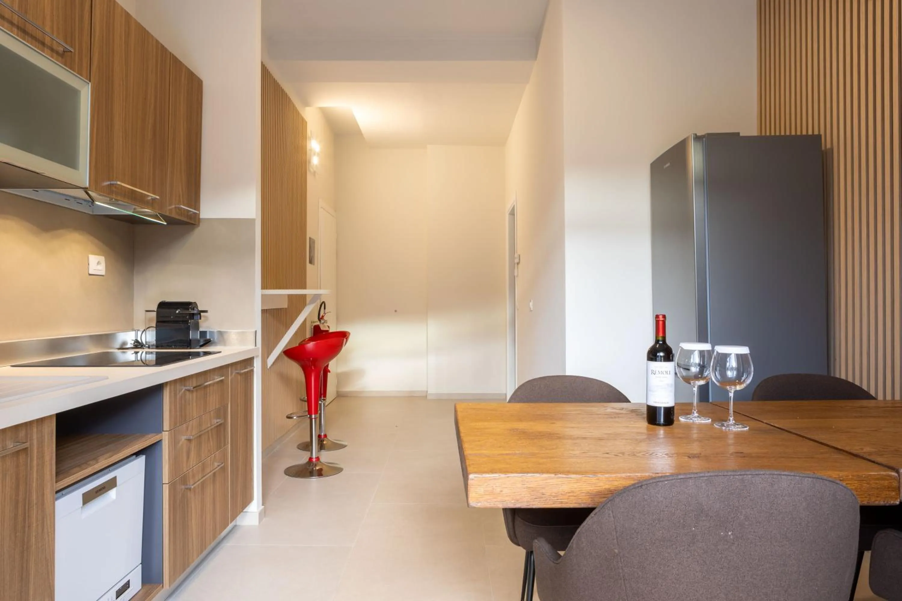 Kitchen or kitchenette in Pier Capponi 17 Rooms & Suites