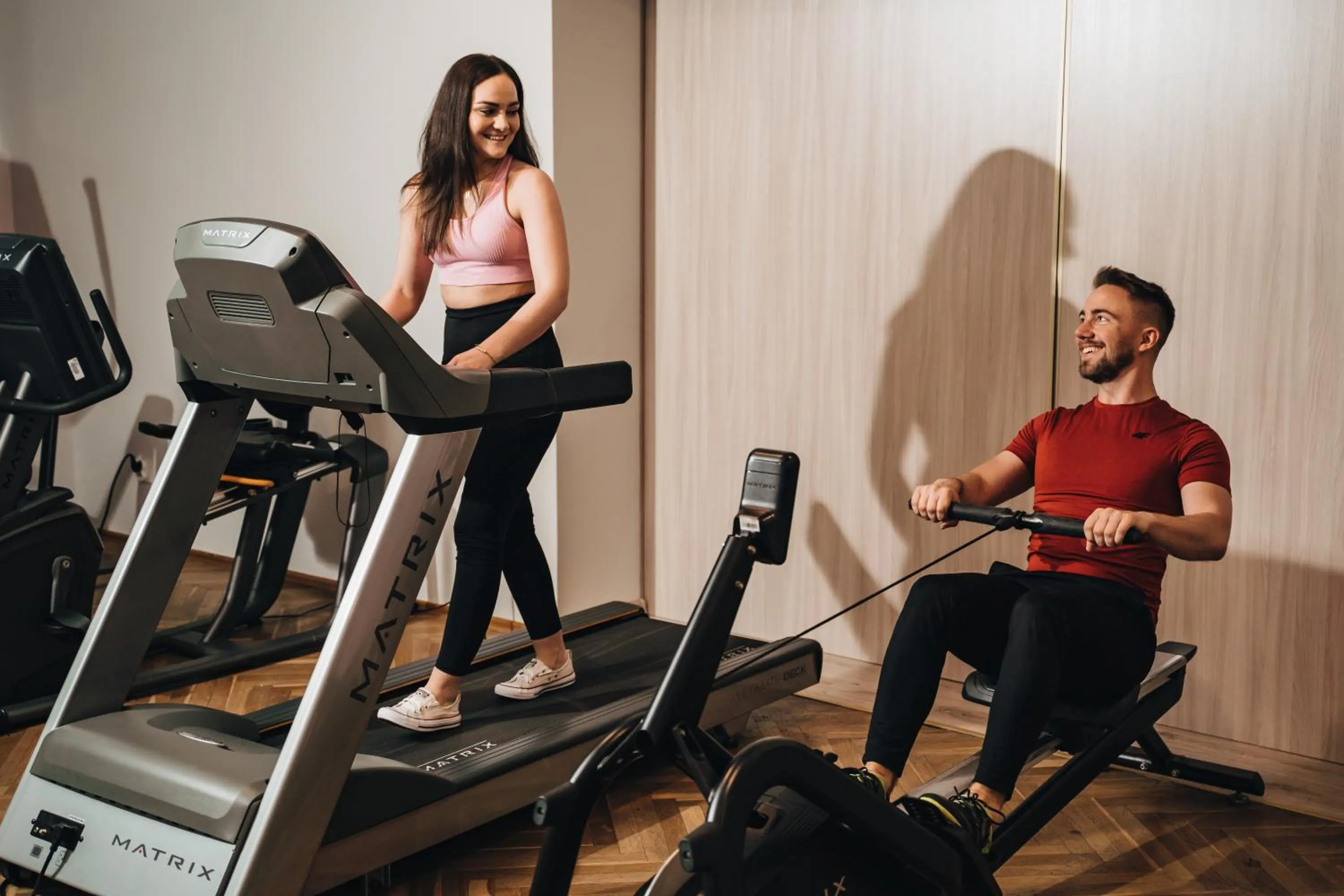Fitness centre/facilities in Hotel Orle