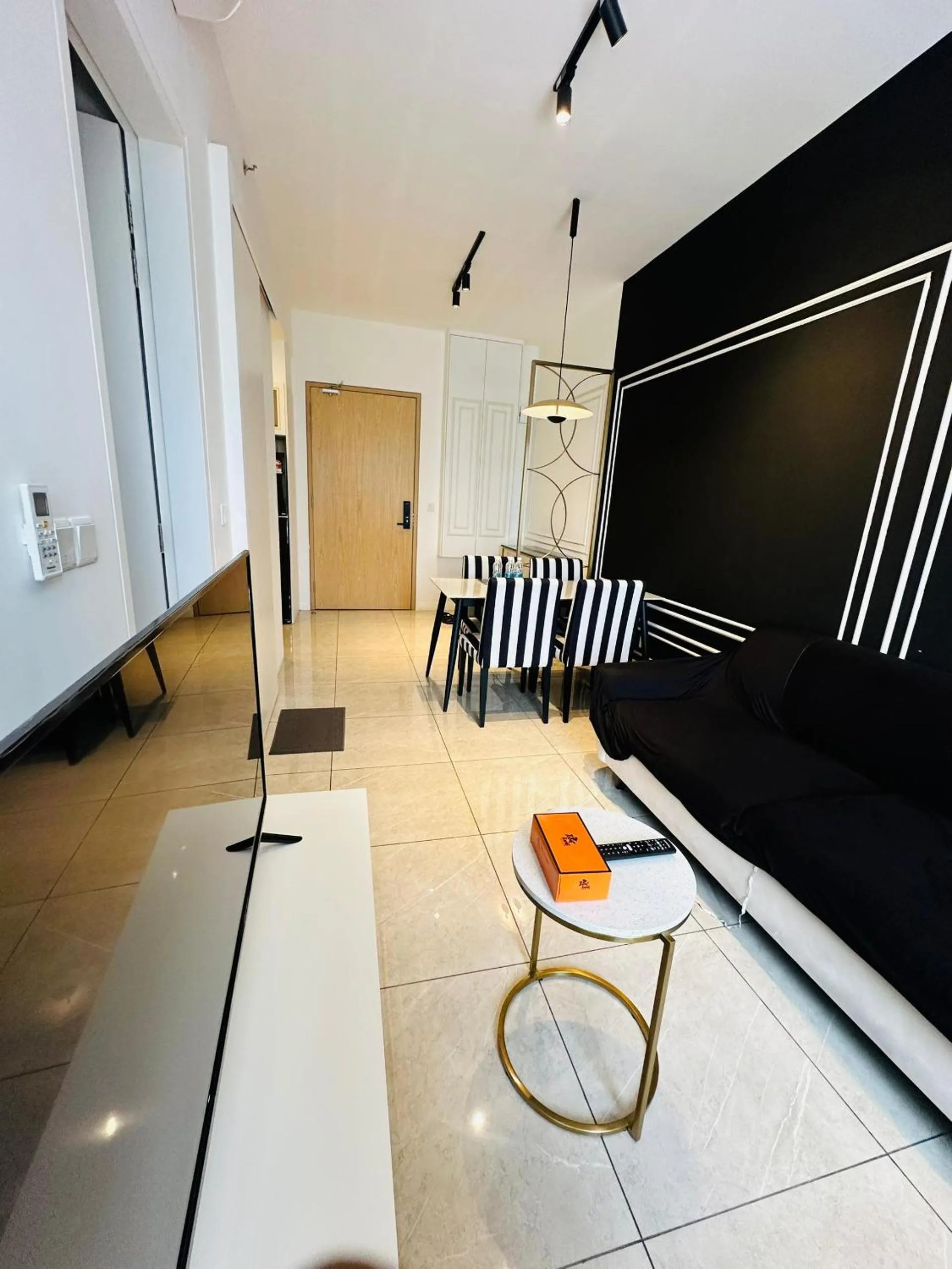 Living room in The Axon Apartment Bukit Bintang