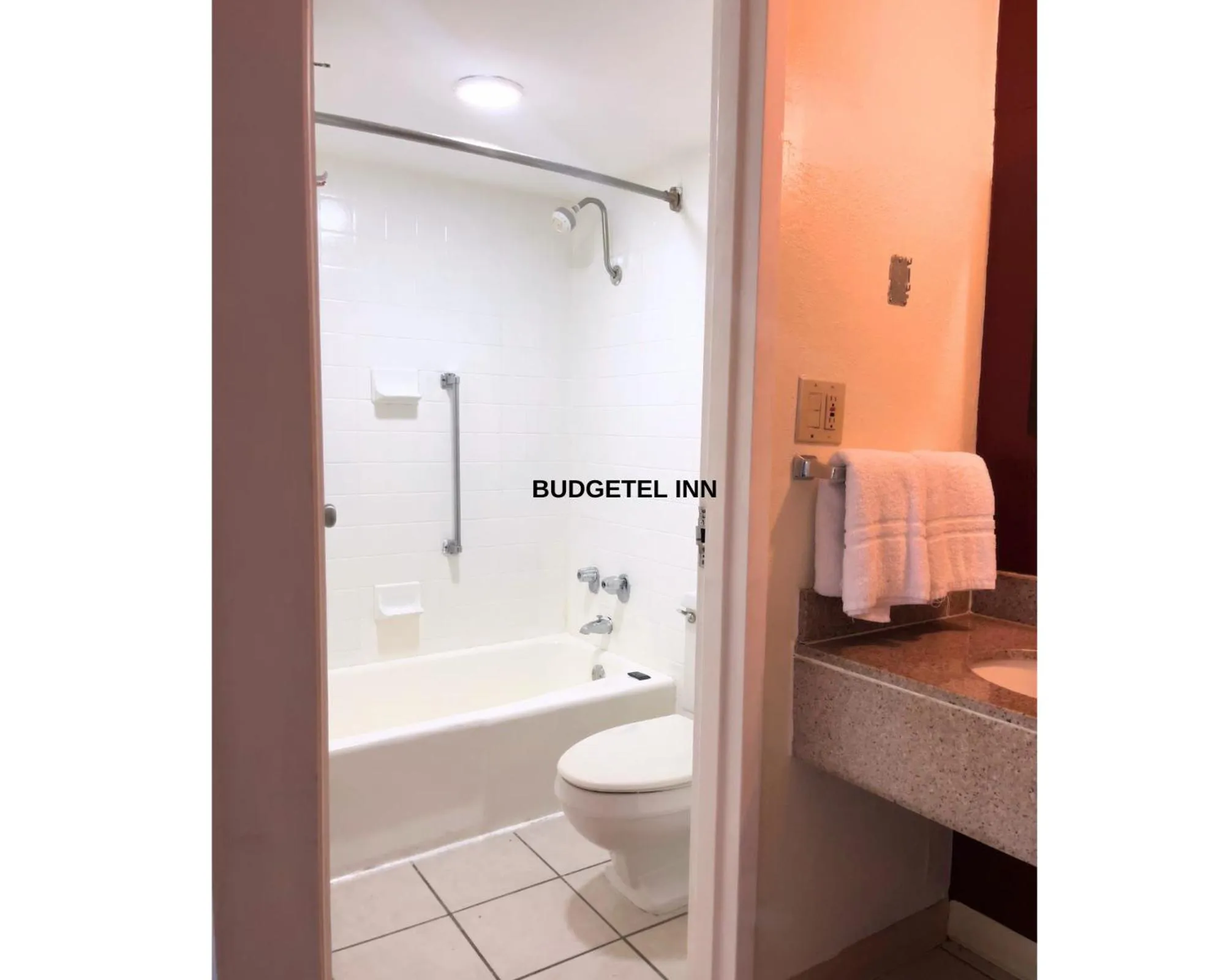 Bathroom in Budgetel Inn - Phenix City