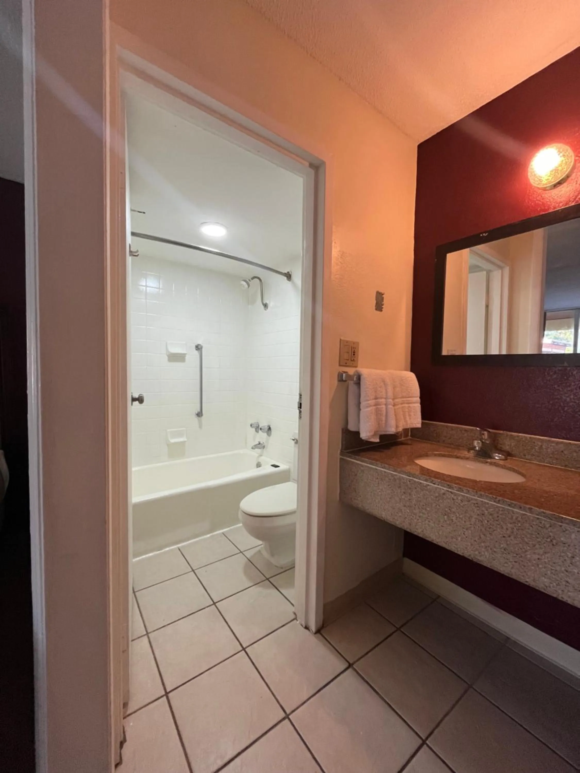 Bathroom in Budgetel Inn - Phenix City