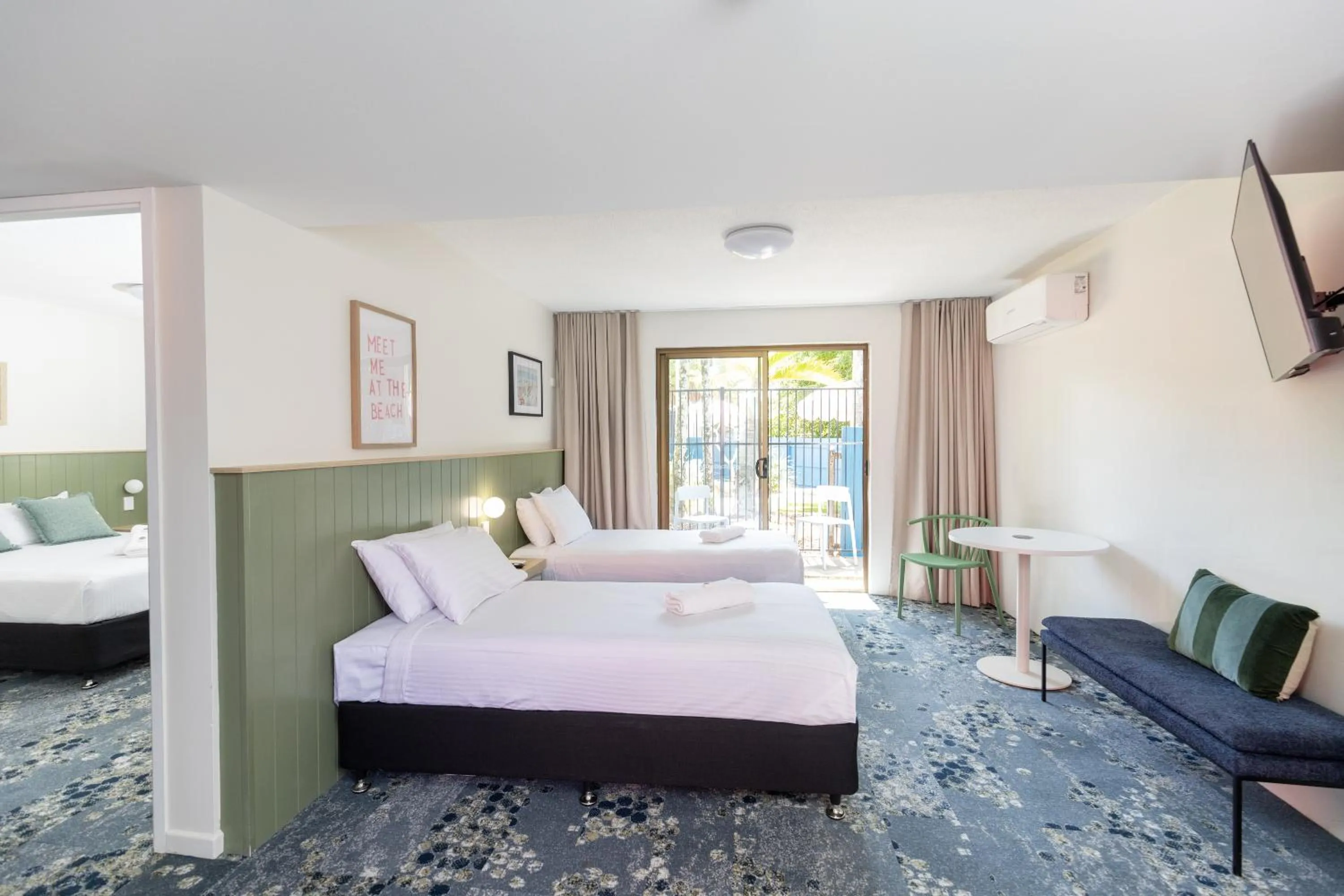 Bed in Currimundi Hotel