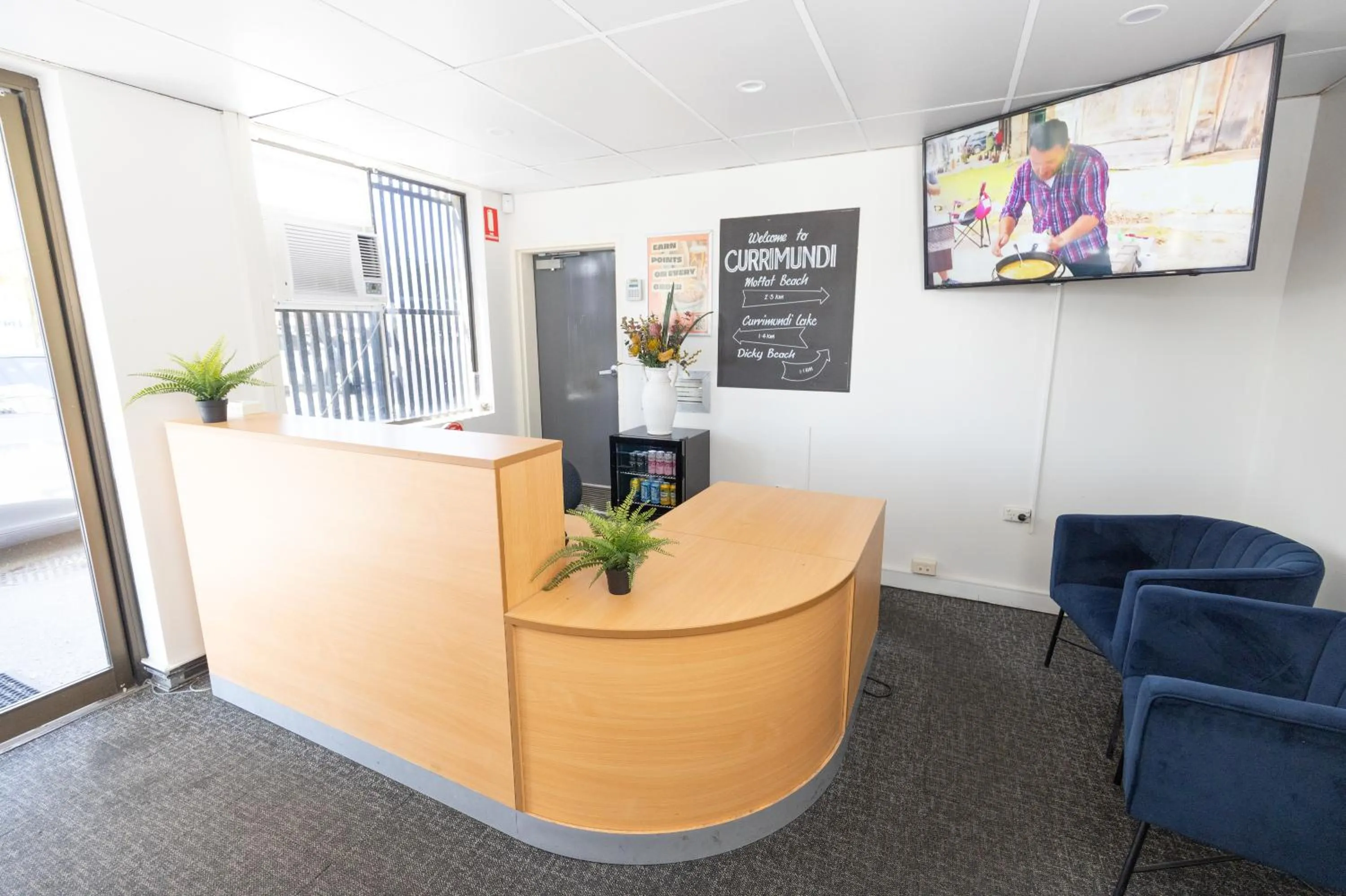 Lobby or reception in Currimundi Hotel