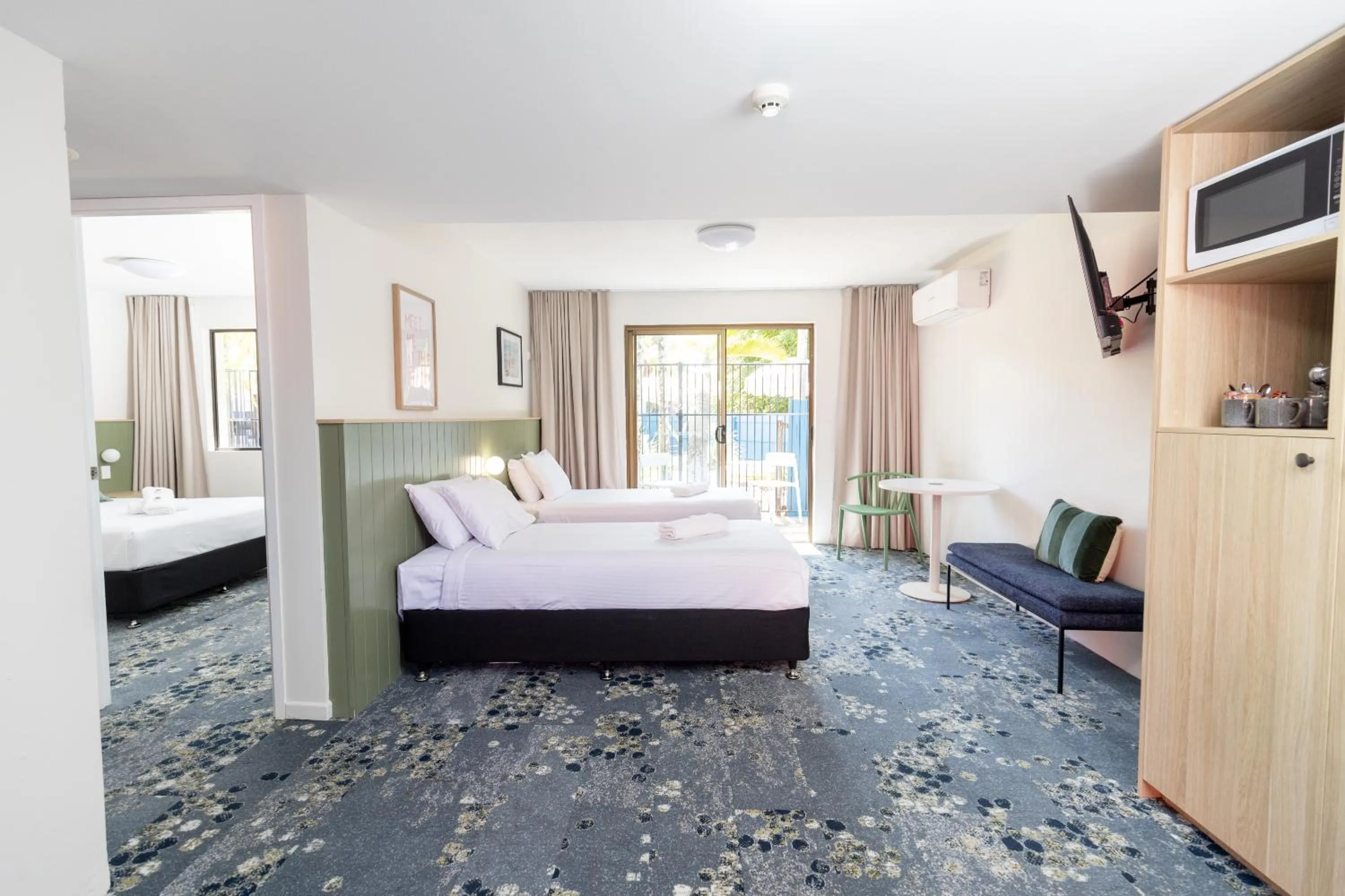 Bed in Currimundi Hotel