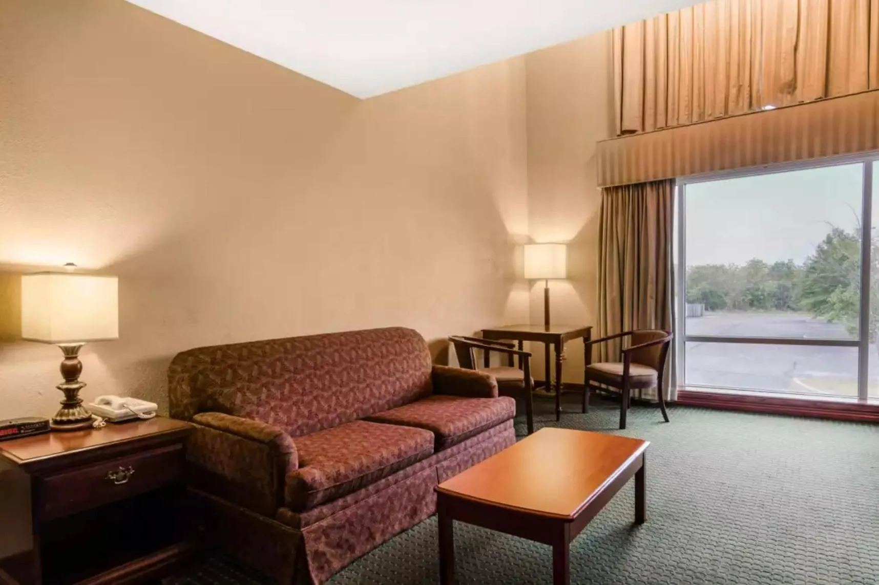 Seating area in Precious Hotel