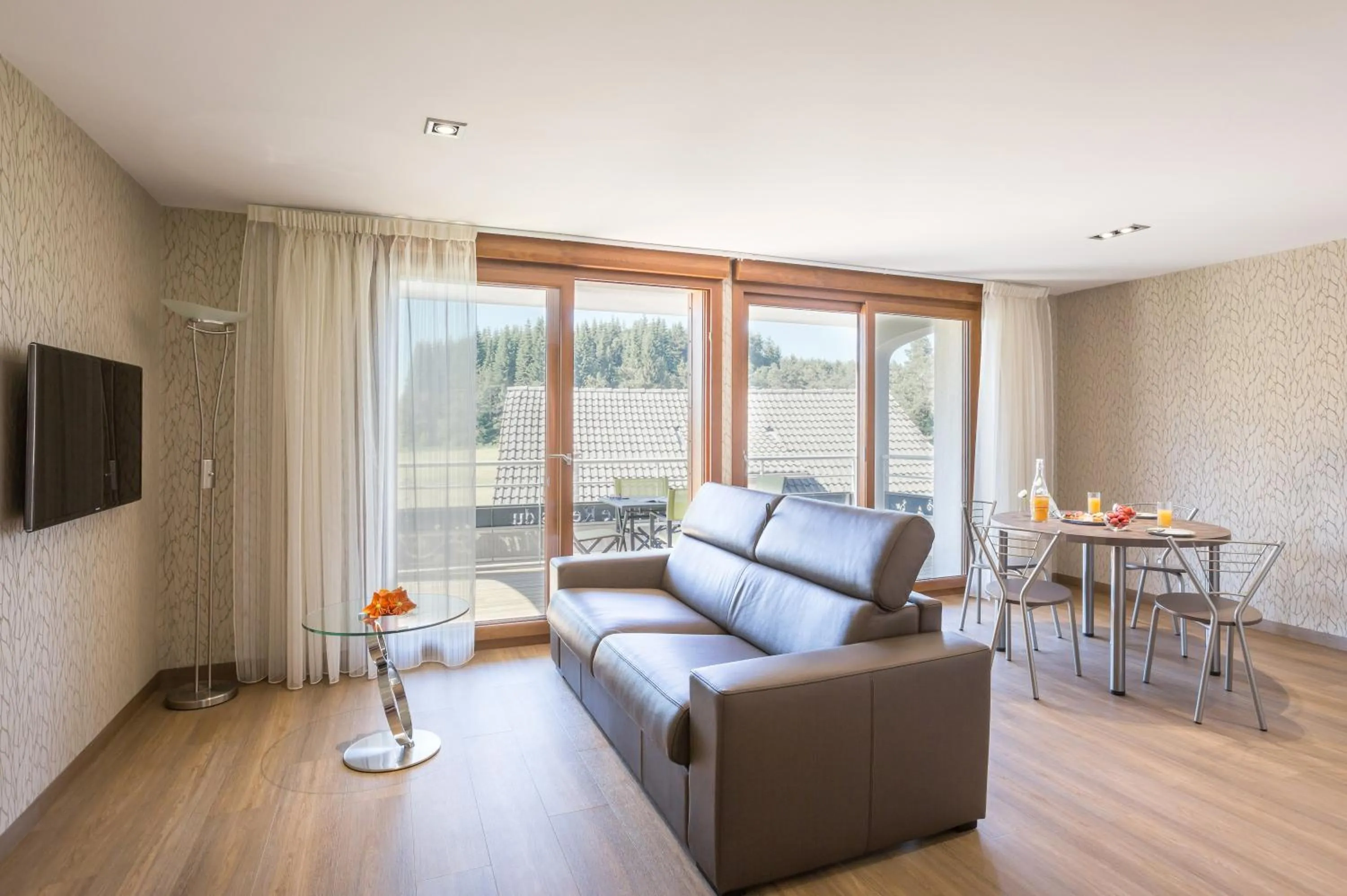 TV and multimedia in Logis Hôtel Le Relais du Bois Vialotte