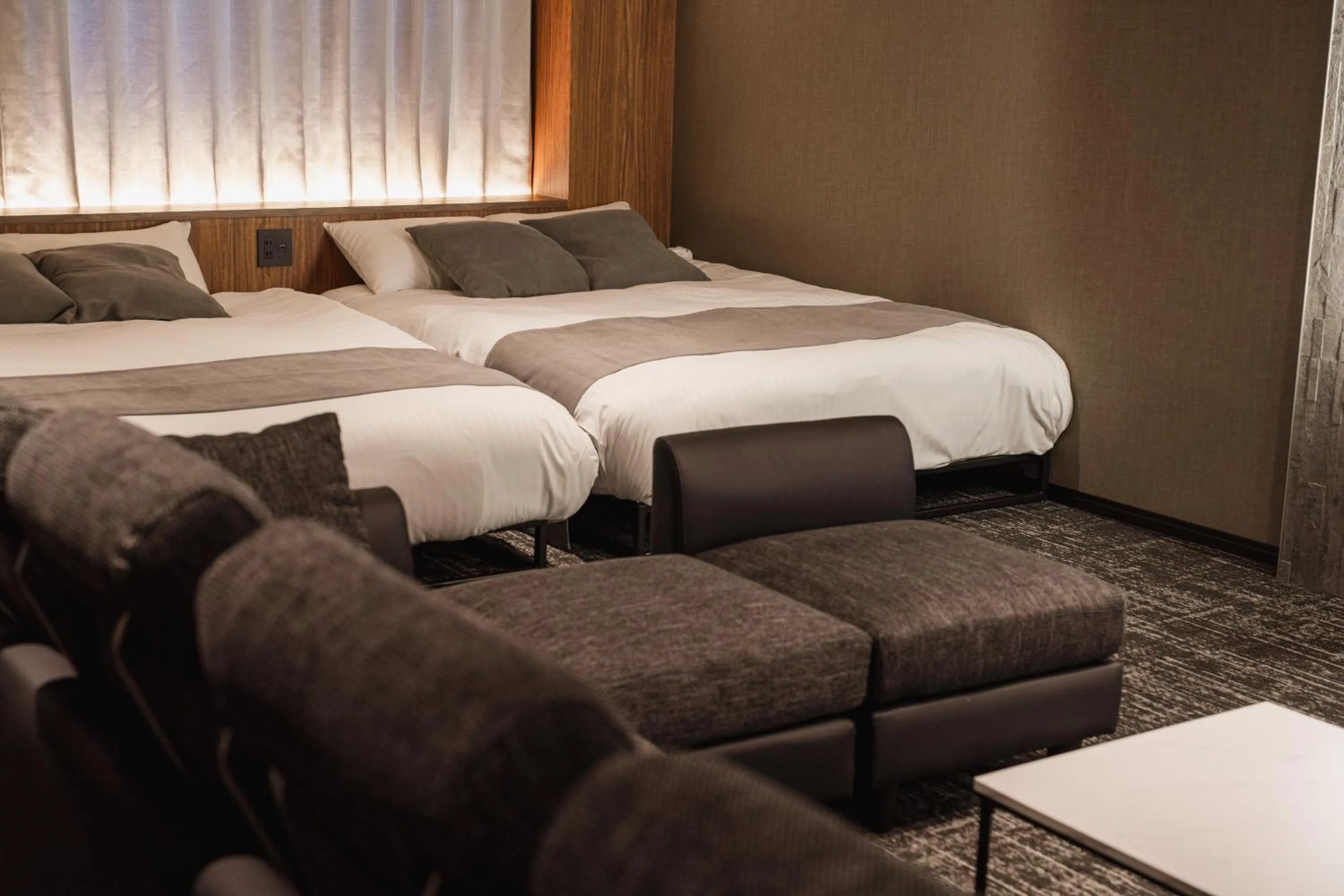 Bedroom, Bed in The LOFT INN HAKATA