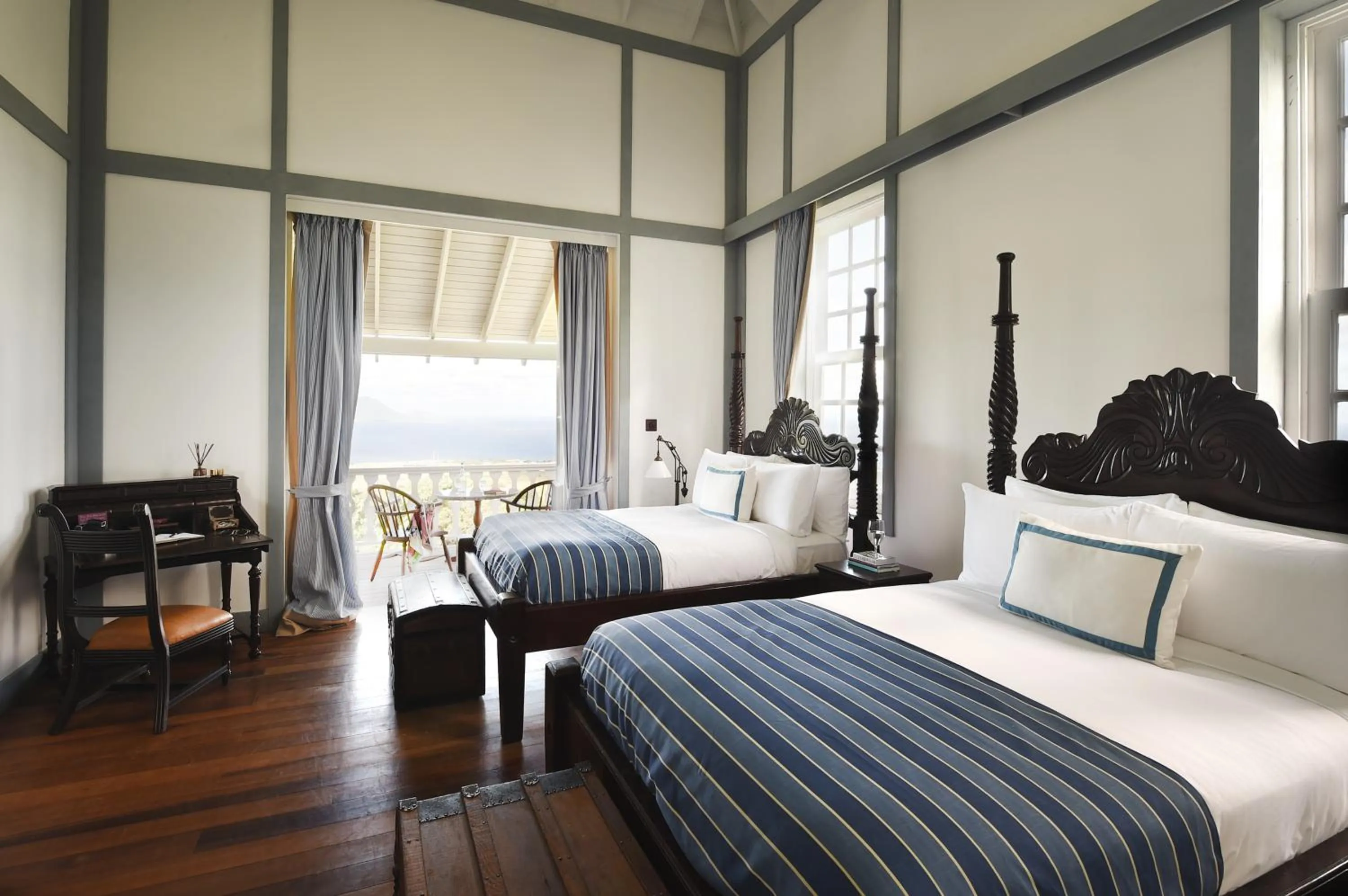 Bedroom, Bed in Belle Mont Sanctuary Resort - Kittitian Hill