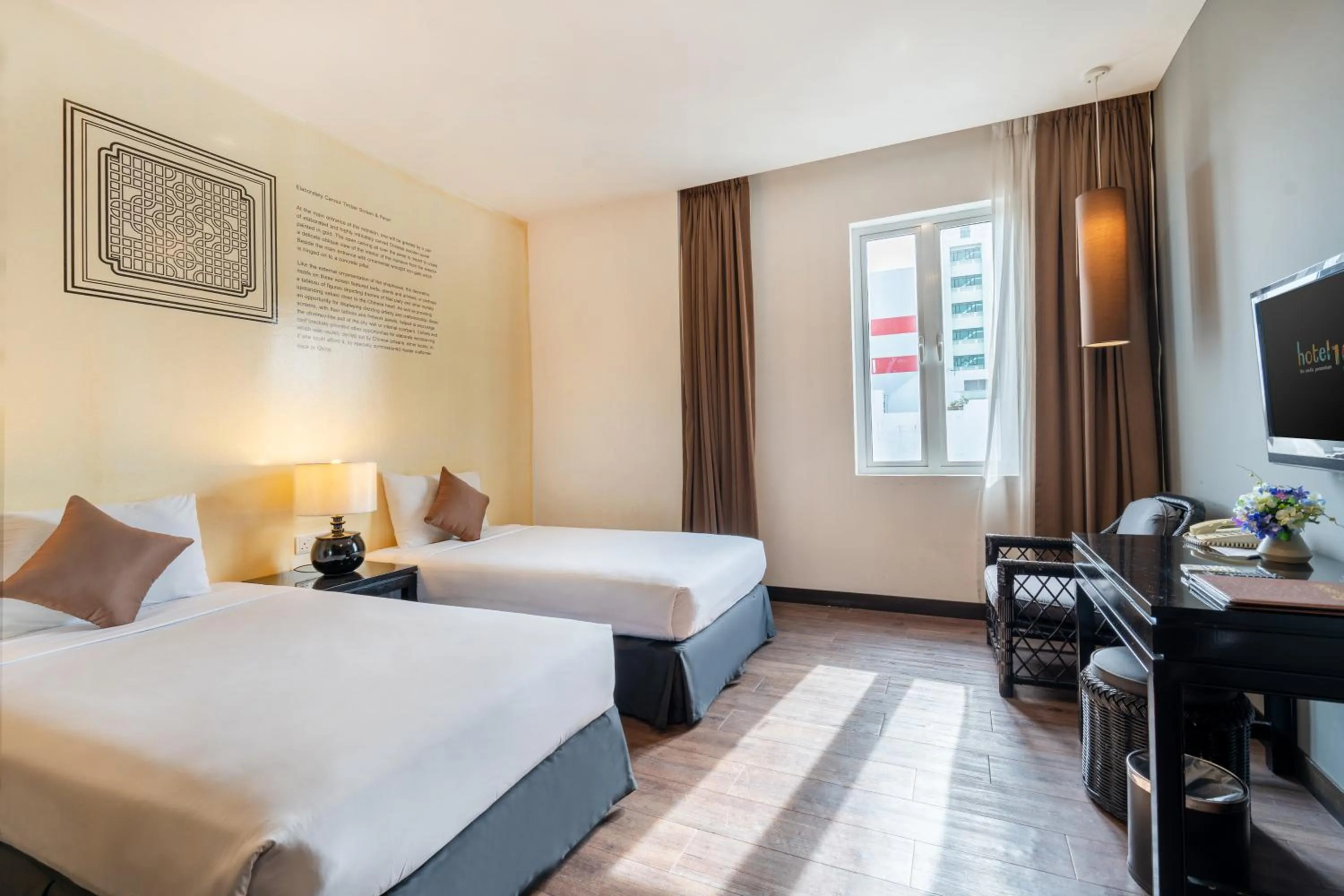 Bed in Hotel 19, Penang