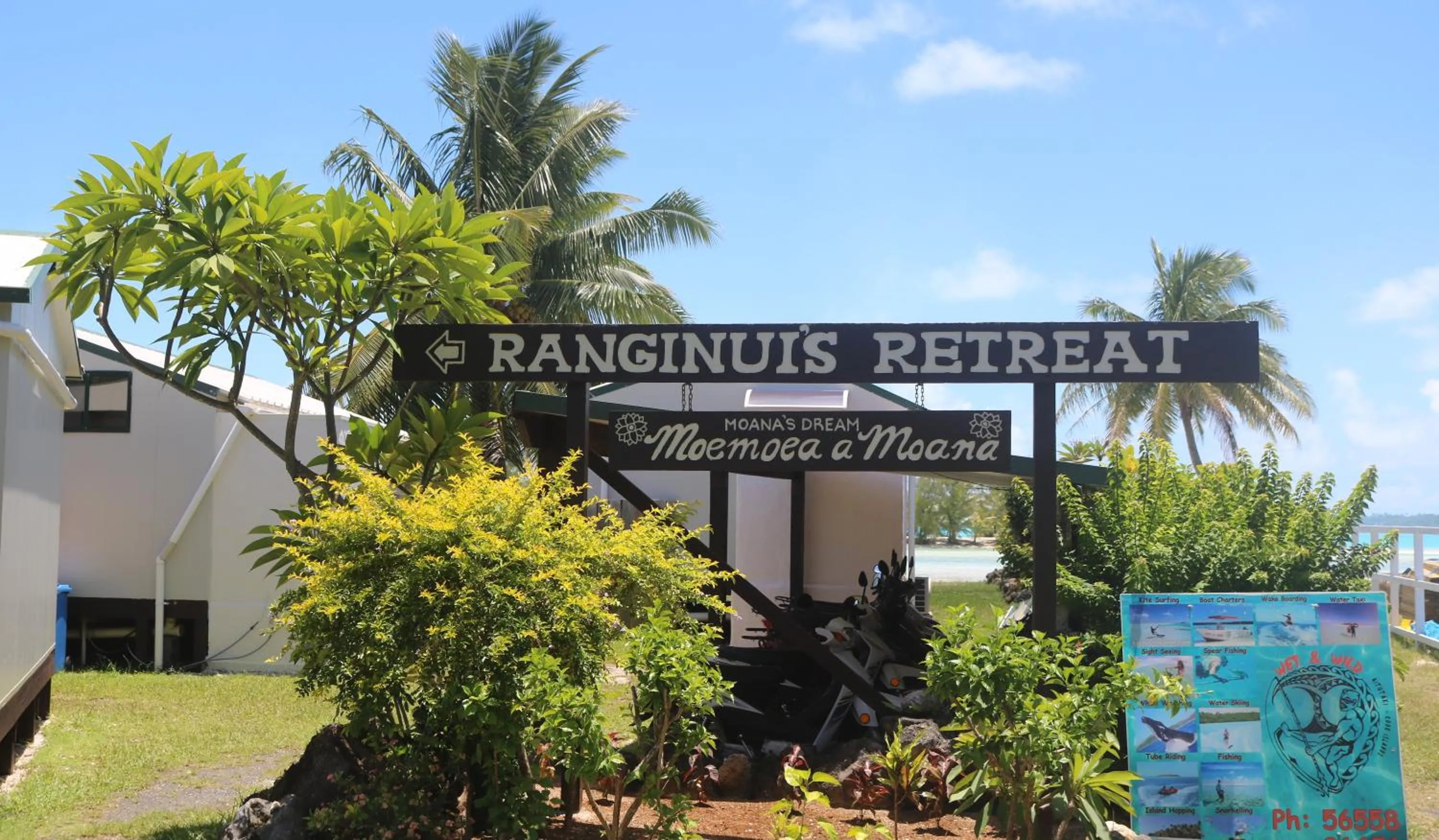 Property logo or sign in Ranginuis Retreat