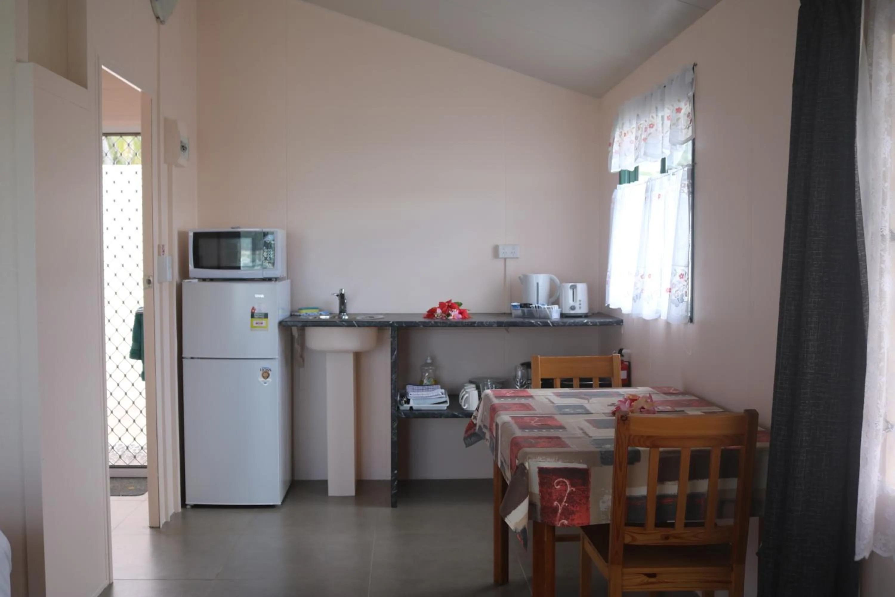 Kitchen or kitchenette in Ranginuis Retreat