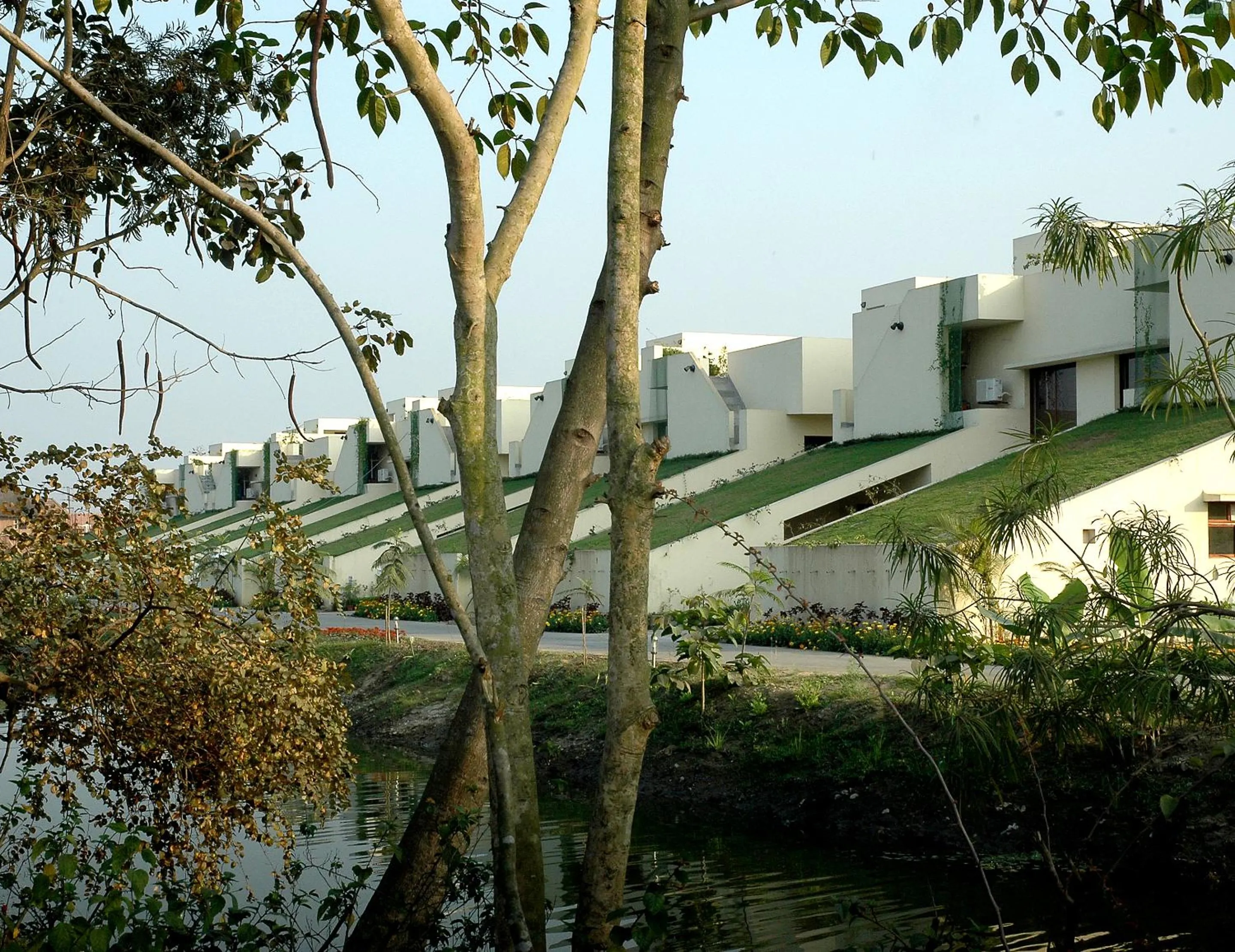 Lake view in Vedic Village Spa Resort Kolkata