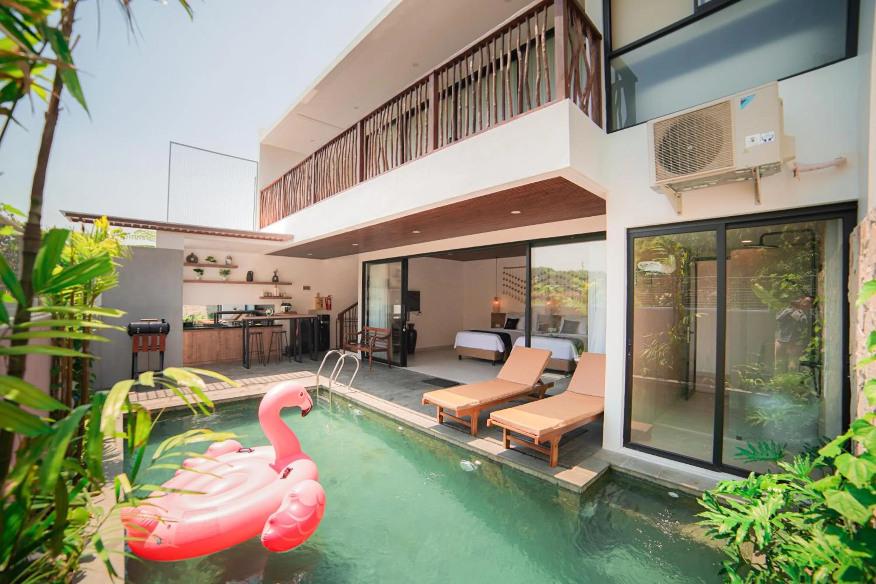 Property building in Ubu Villa Amarta in Yogyakarta