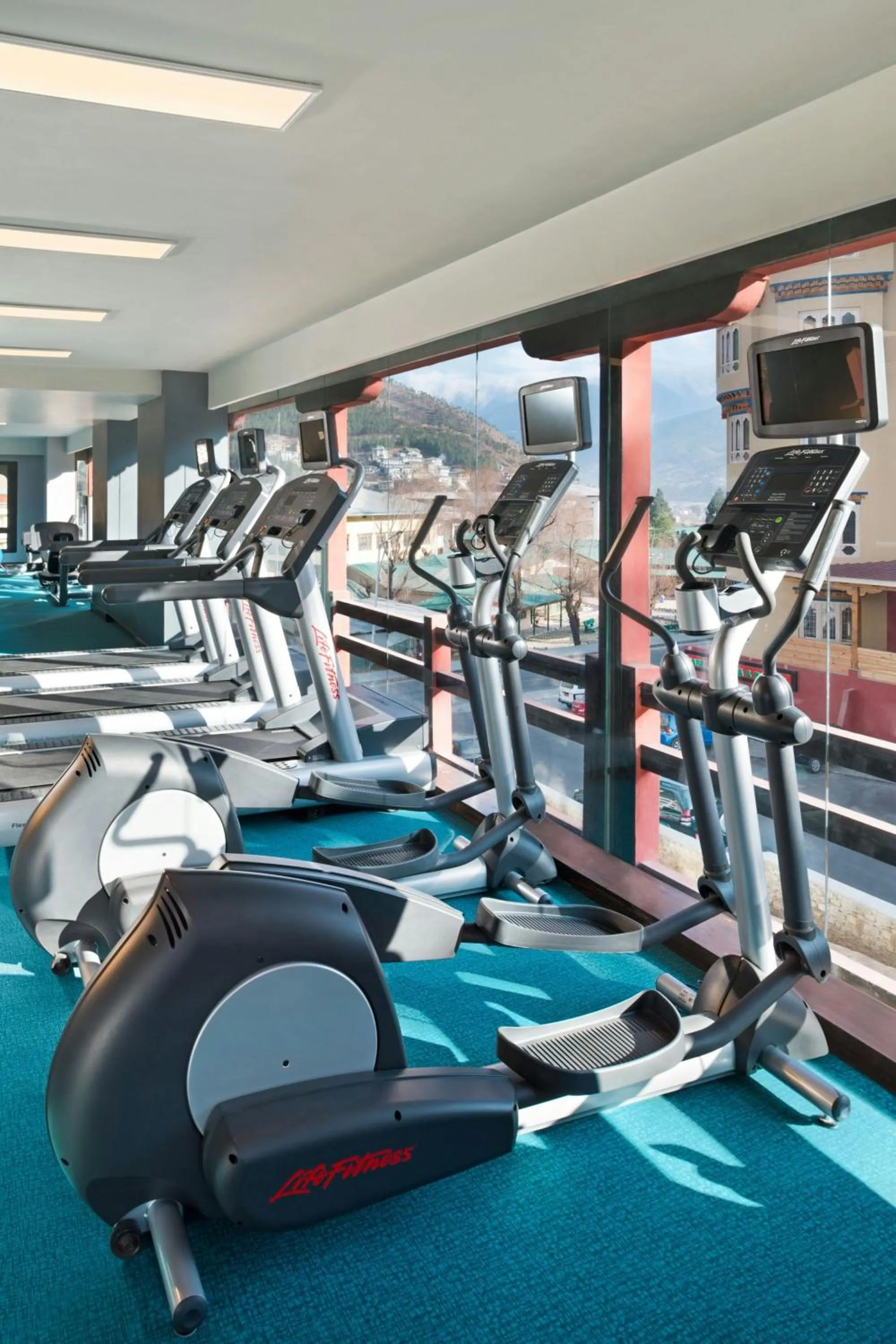 Fitness centre/facilities in Le Meridien Thimphu
