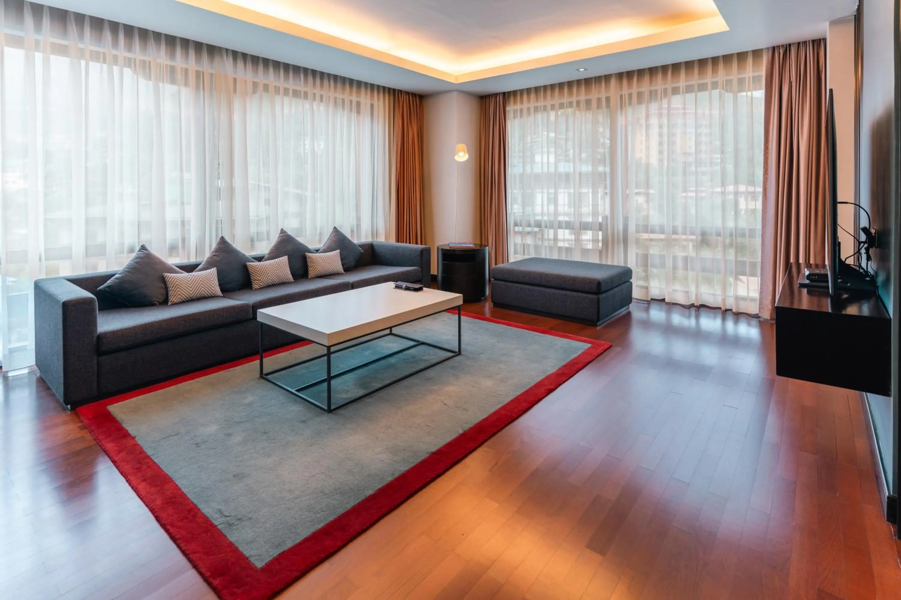 Living room in Le Meridien Thimphu