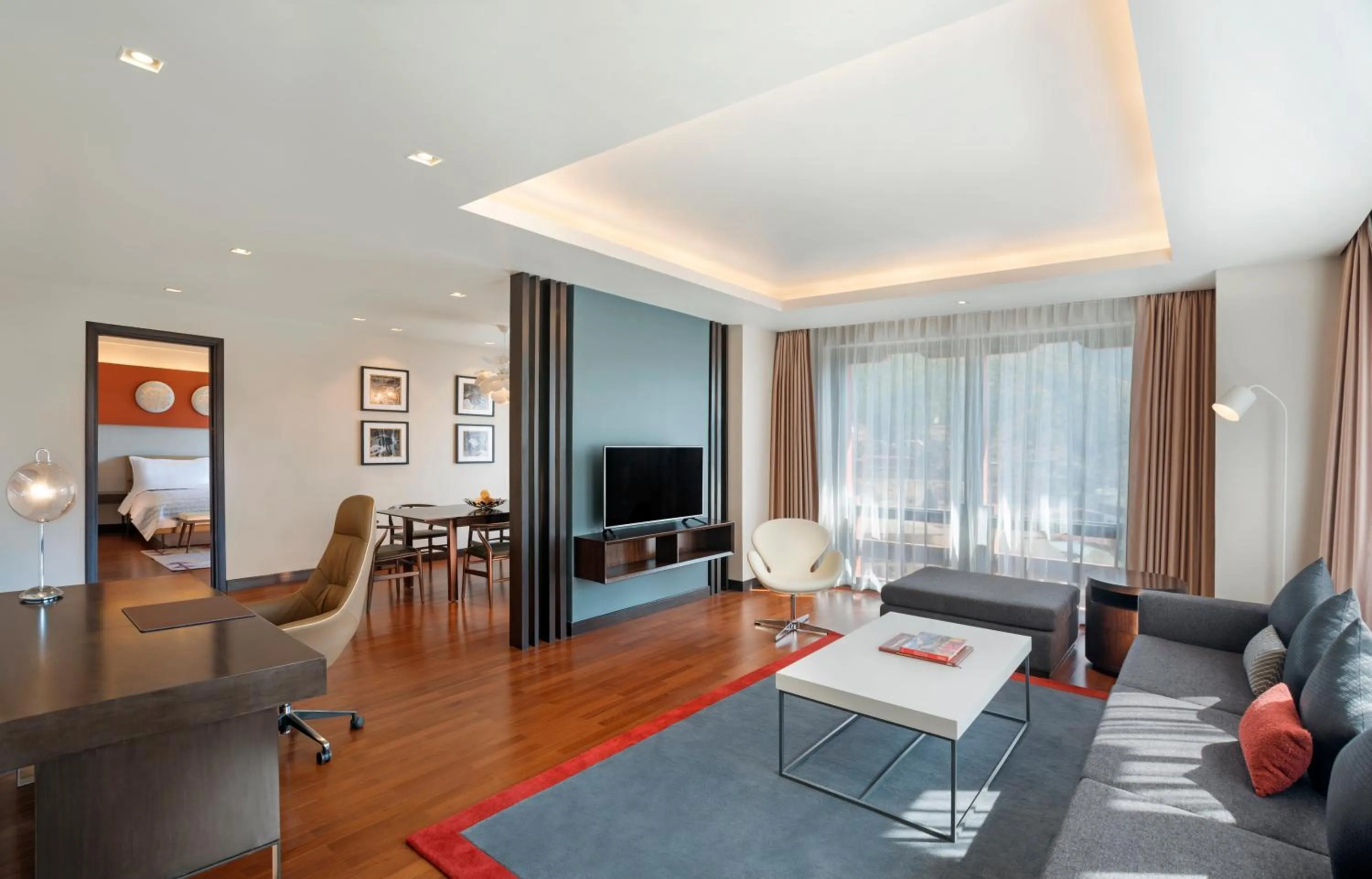 Living room in Le Meridien Thimphu