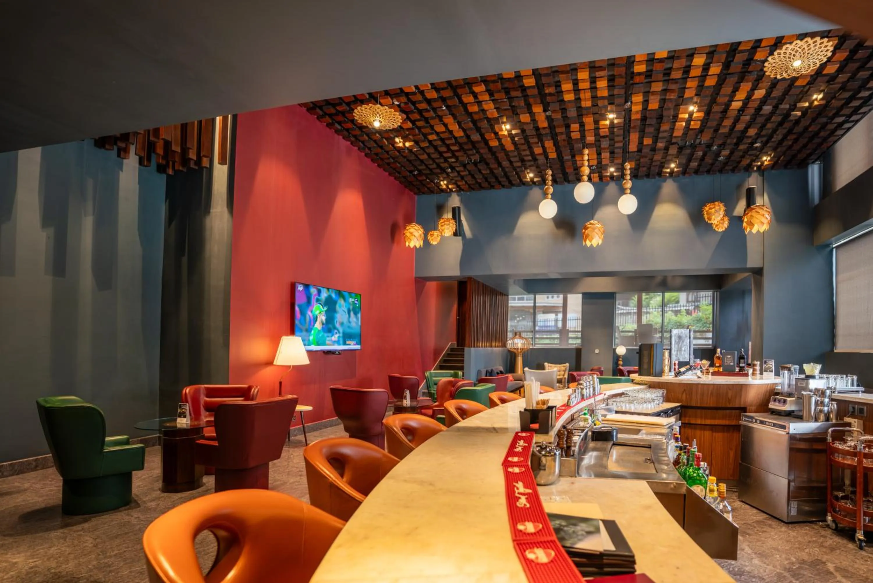 Lounge or bar in Le Meridien Thimphu